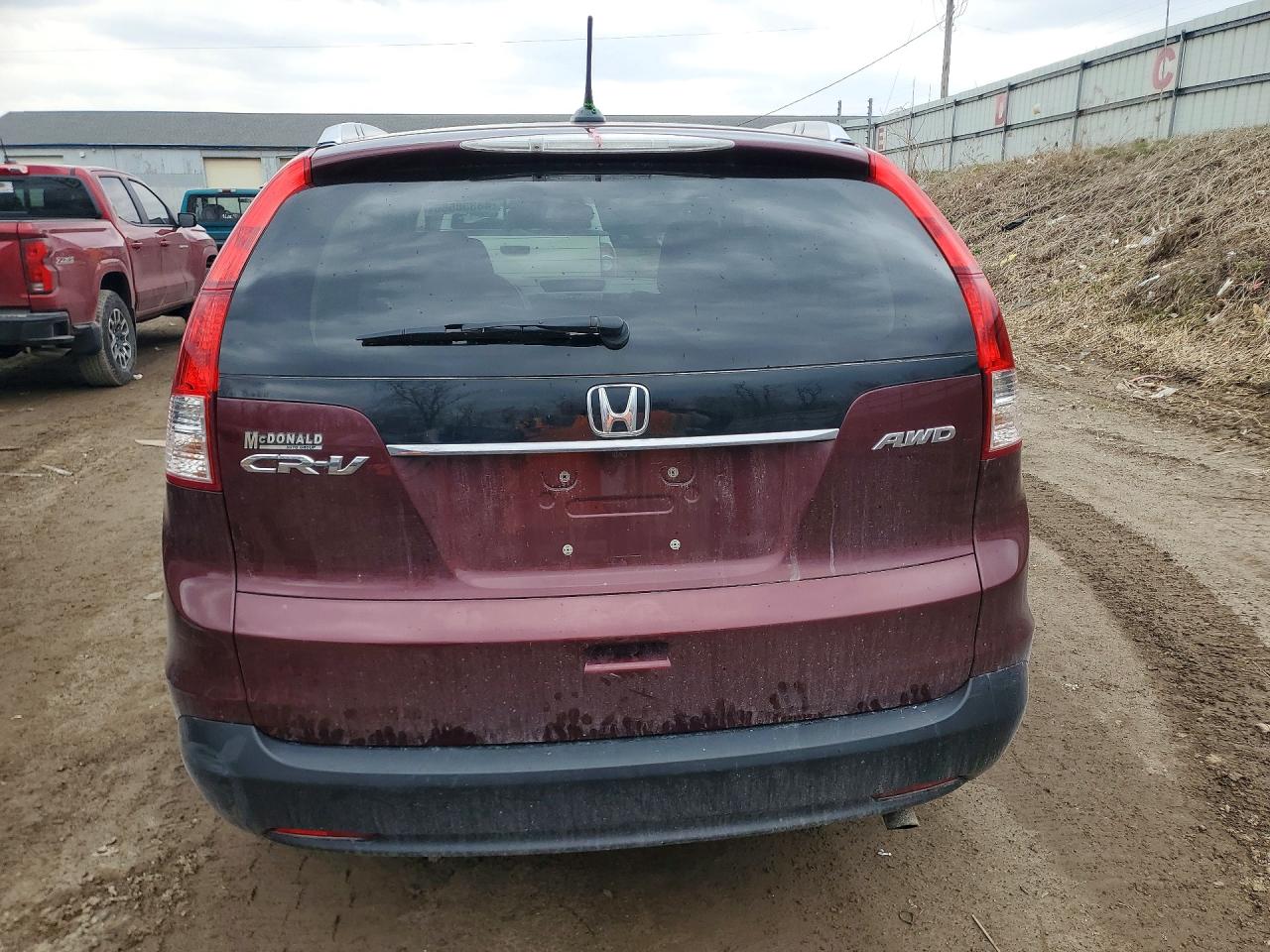 2012 Honda Crv VIN 5J6RM4H74CL028921 photo 6