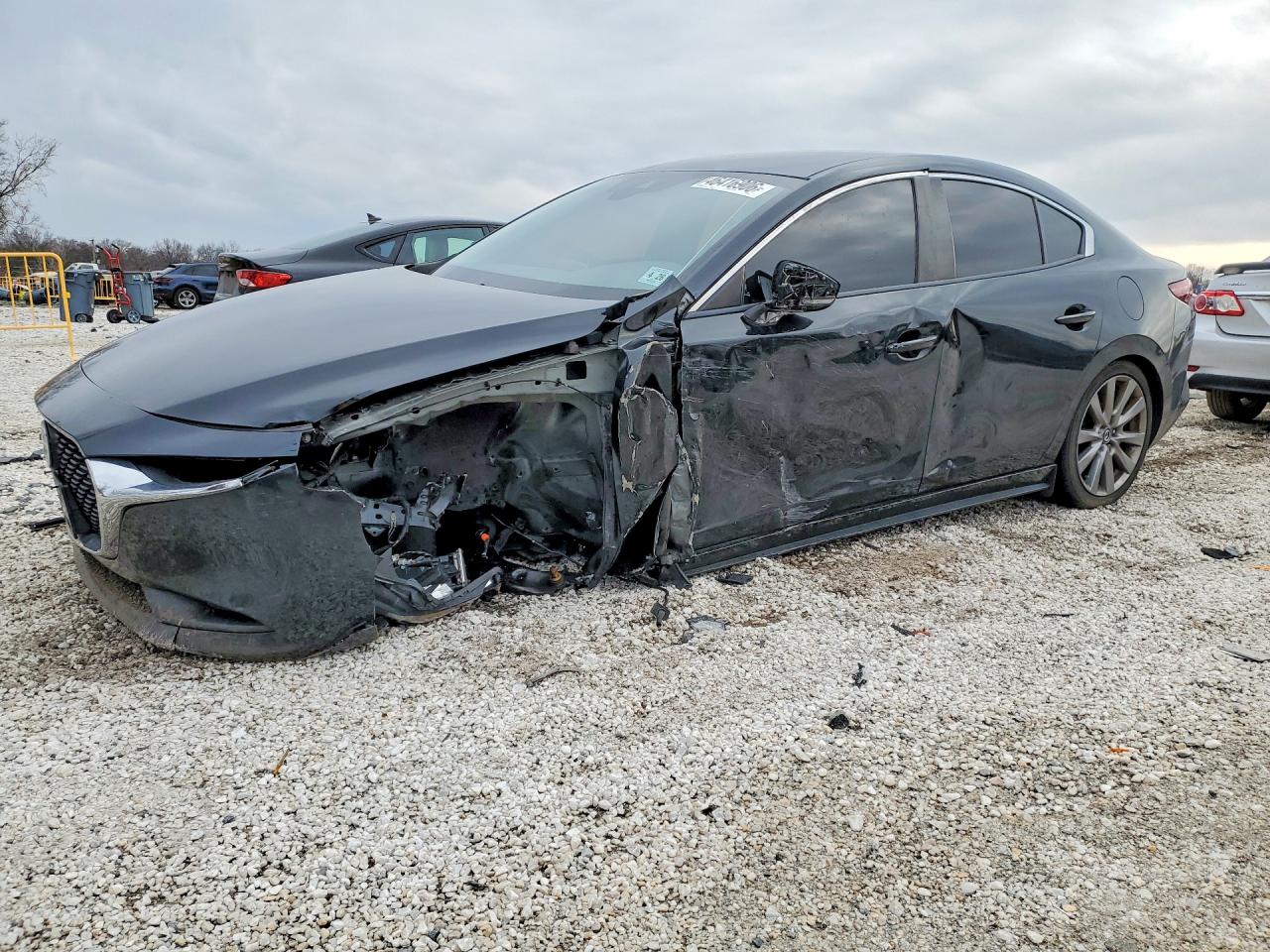 2021 MAZDA 3 VIN JM1BPABL7M1322572 photo 1
