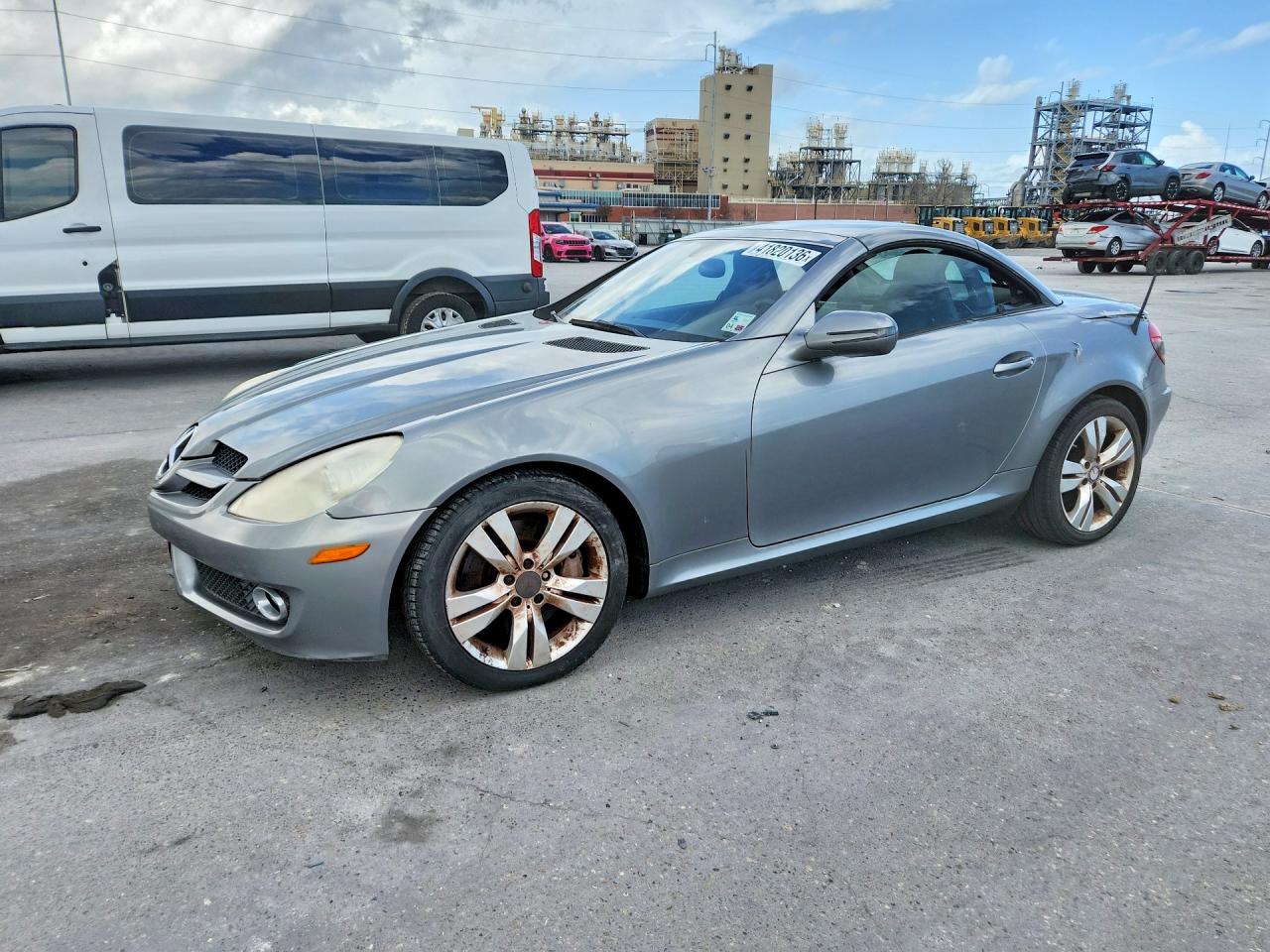 2009 Mercedes-Benz Slk VIN WDBWK58F99F191226 photo 1