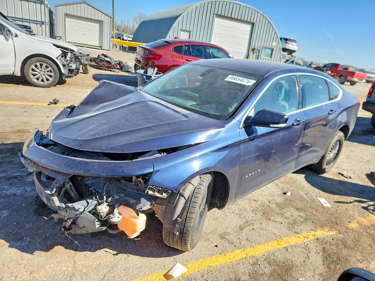 2017 Chevrolet Impala VIN 2G1105S31H9170628 photo 1