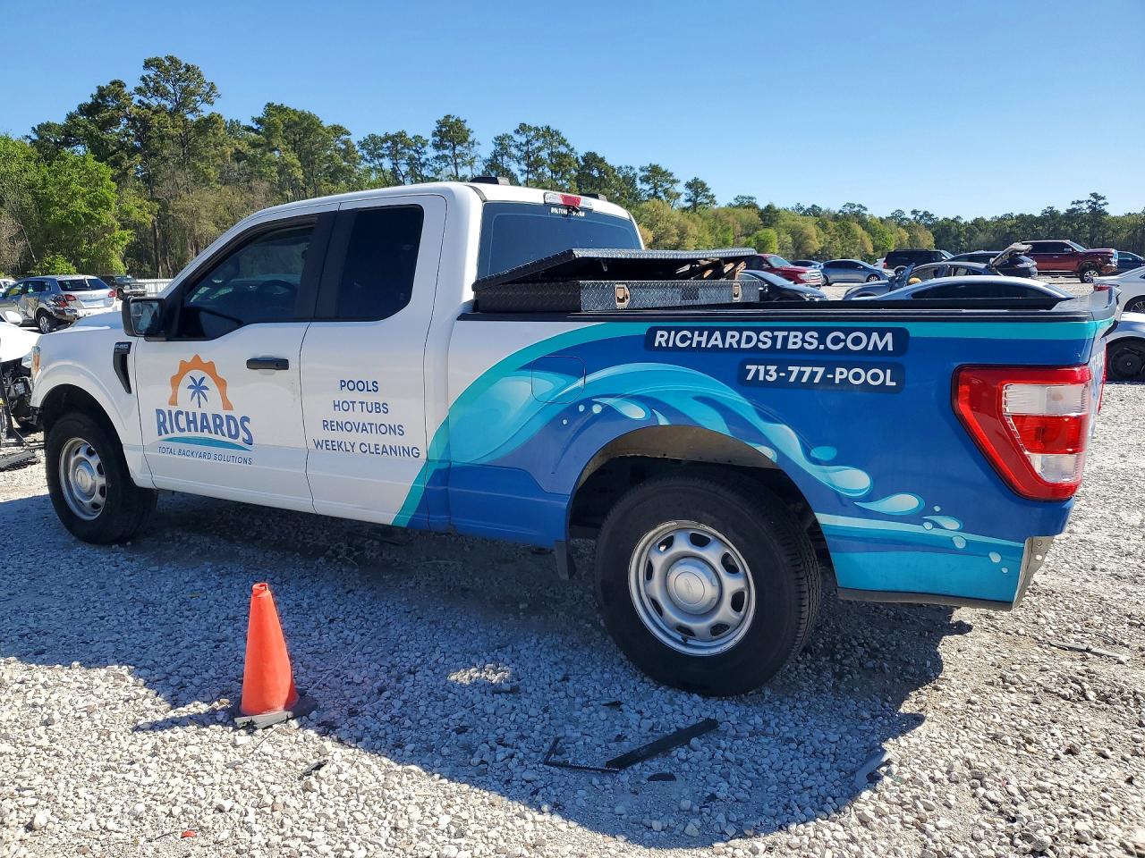 2022 Ford F150 VIN 1FTEX1CB0NKD61986 photo 2