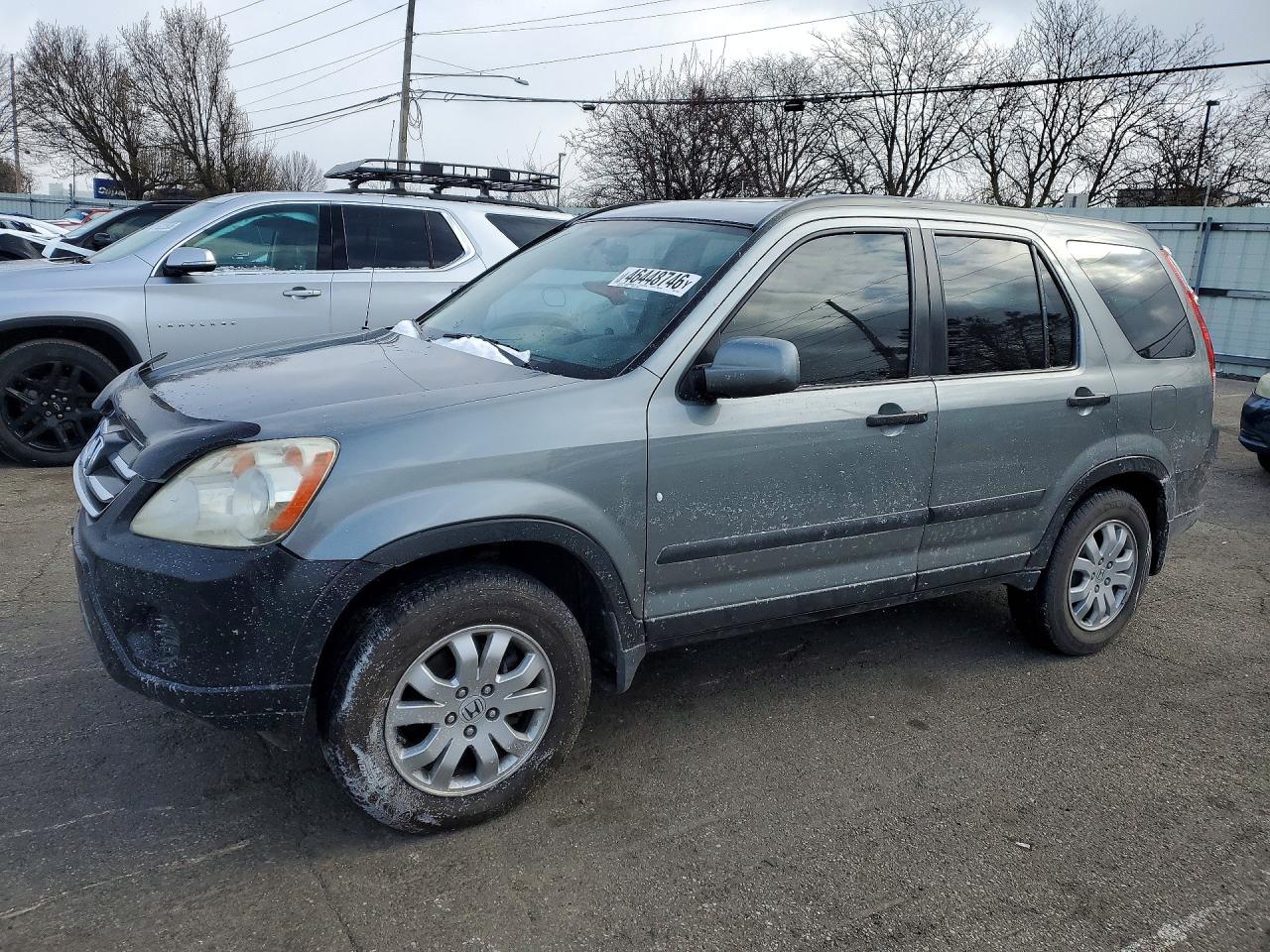 2006 Honda Crv VIN SHSRD78876U412689 photo 1
