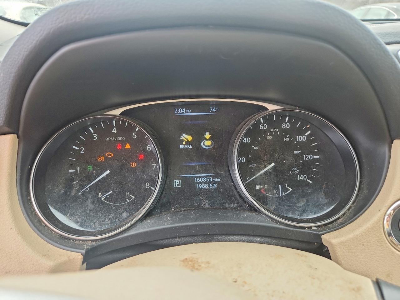 2014 Nissan Rogue sl VIN 5N1AT2MV4EC796914 photo 9