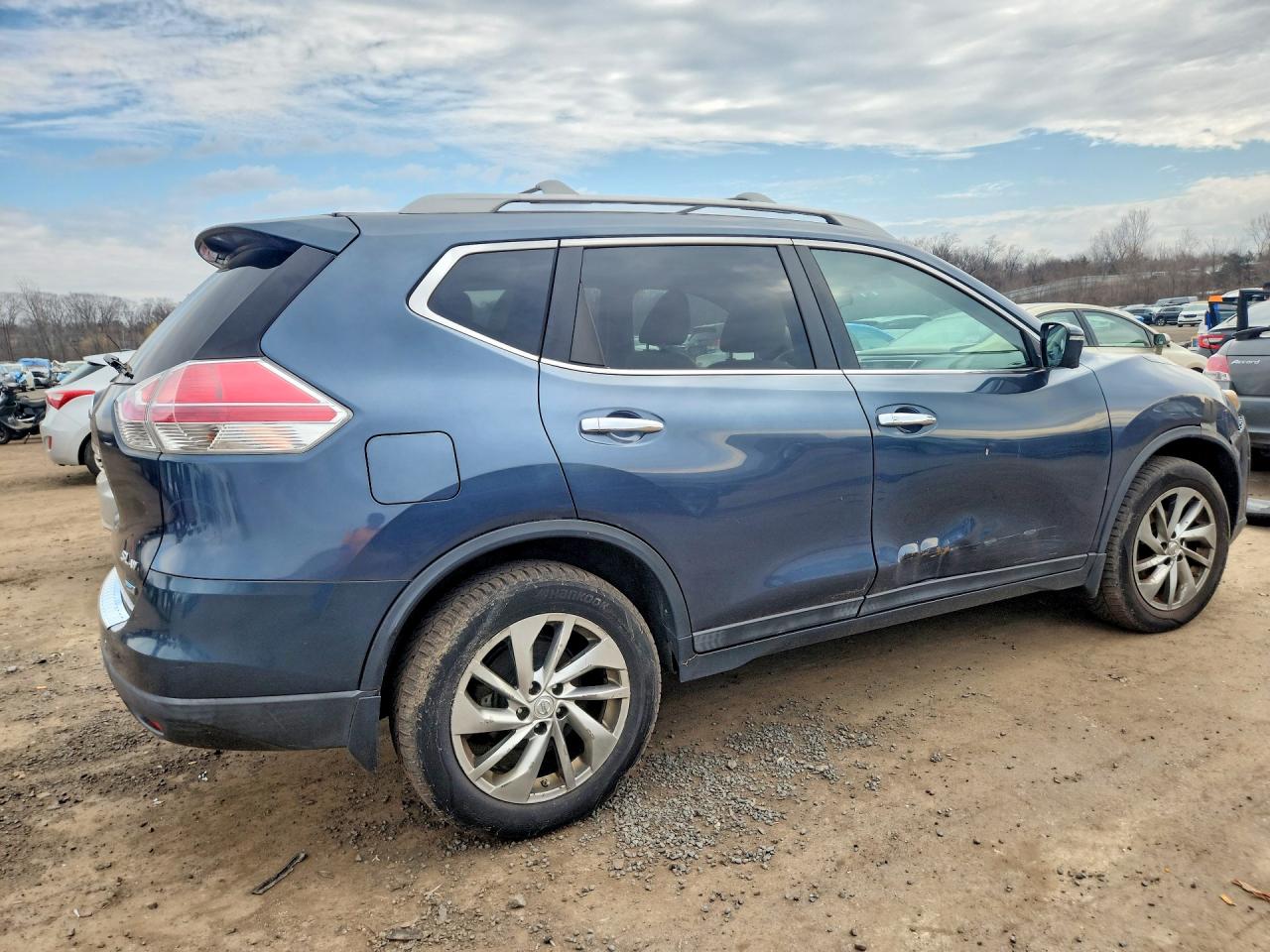 2014 Nissan Rogue sl VIN 5N1AT2MV4EC796914 photo 3