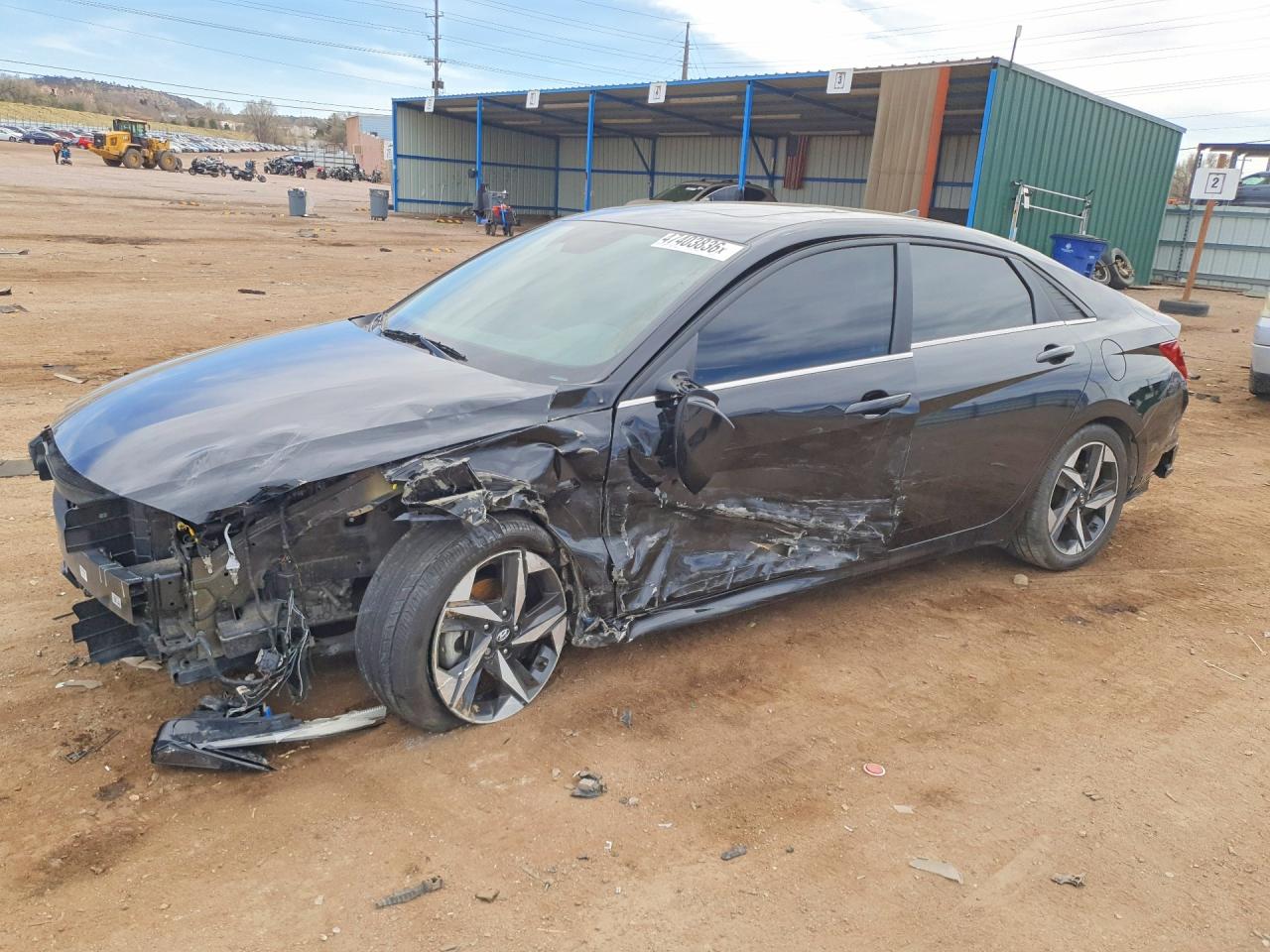 2023 Hyundai Elantra VIN KMHLP4AG4PU371575 photo 1