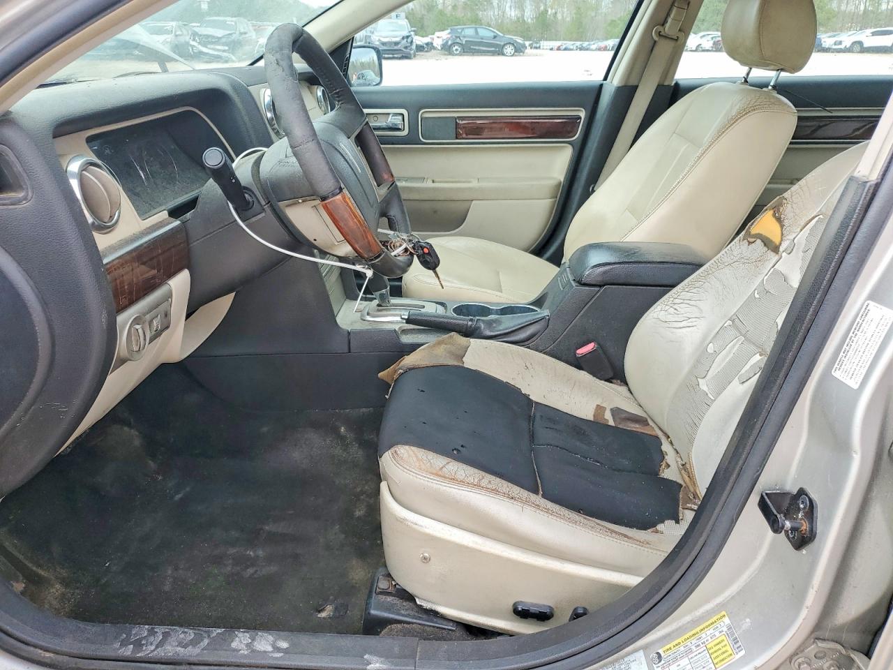 2007 LINCOLN Mkz VIN 3LNHM26T07R634189 photo 7