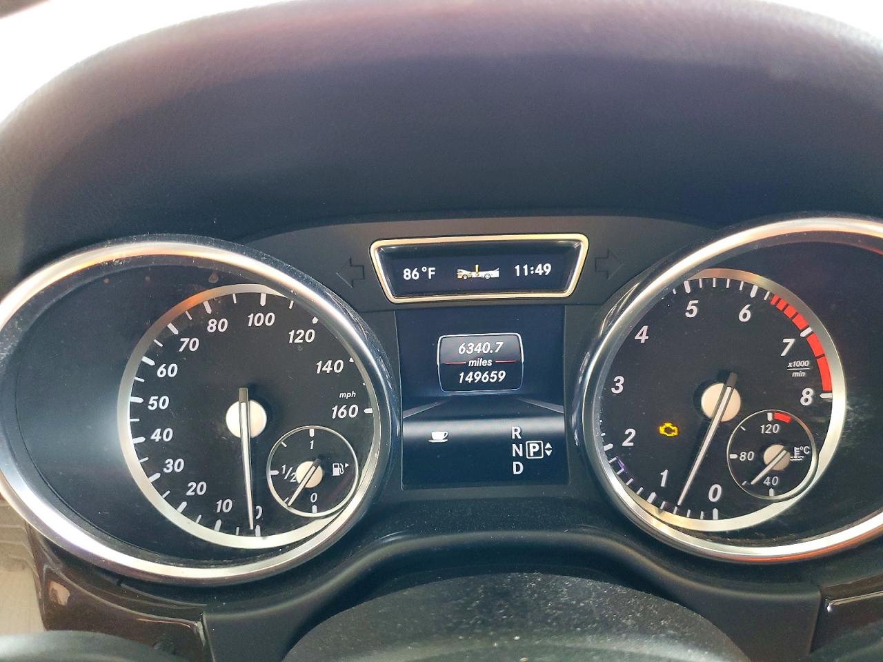 2013 Mercedes-Benz M-class VIN 4JGDA5HBXDA149366 photo 9