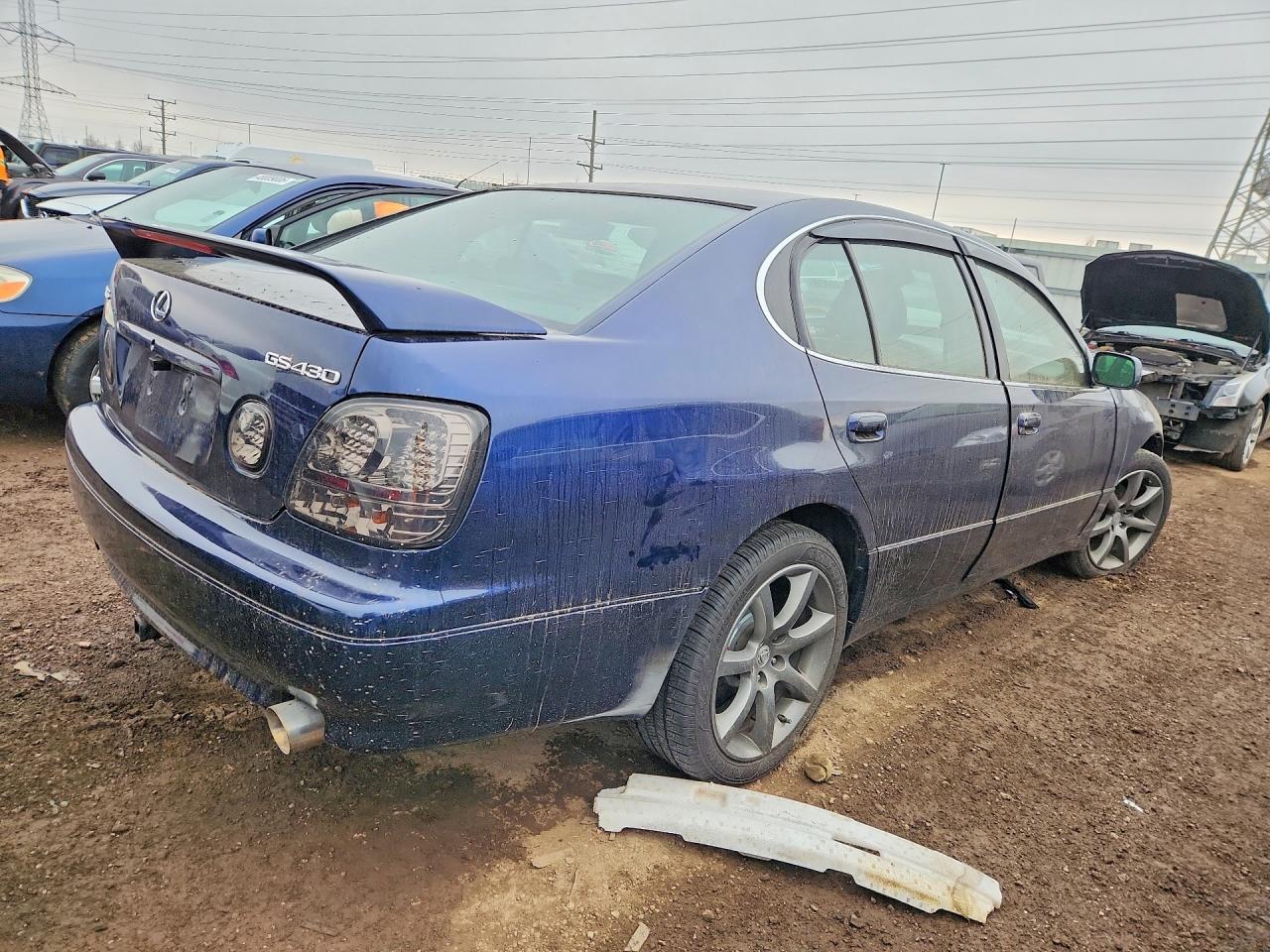 2001 Lexus Gs VIN JT8BL69S210001500 photo 3