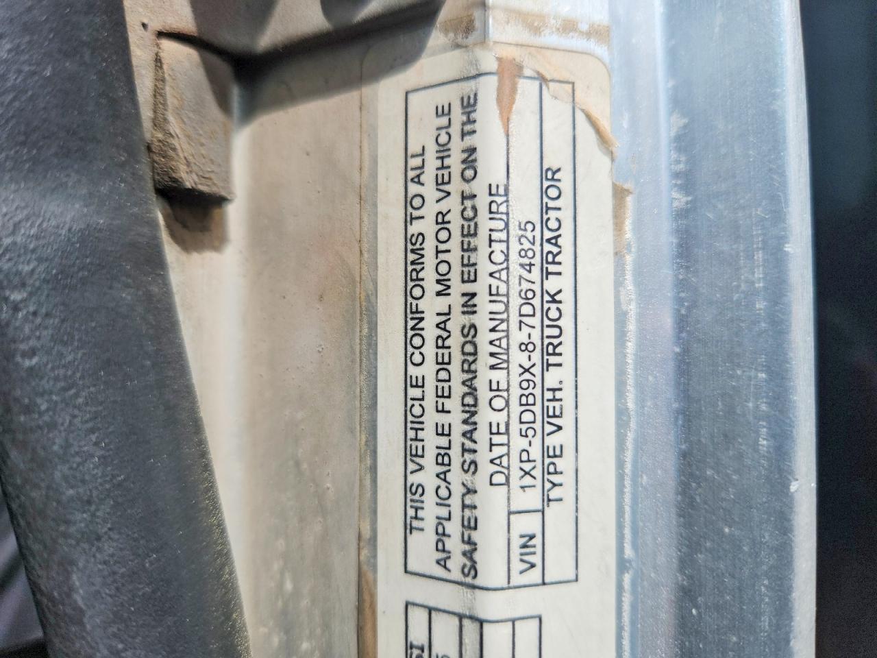 2007 PETERBILT All other VIN 1XP5DB9X87D674825 photo 10