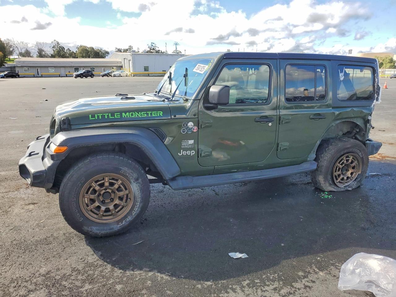2020 JEEP Wrangler unlimited VIN 1C4HJXDG2LW338212 photo 1