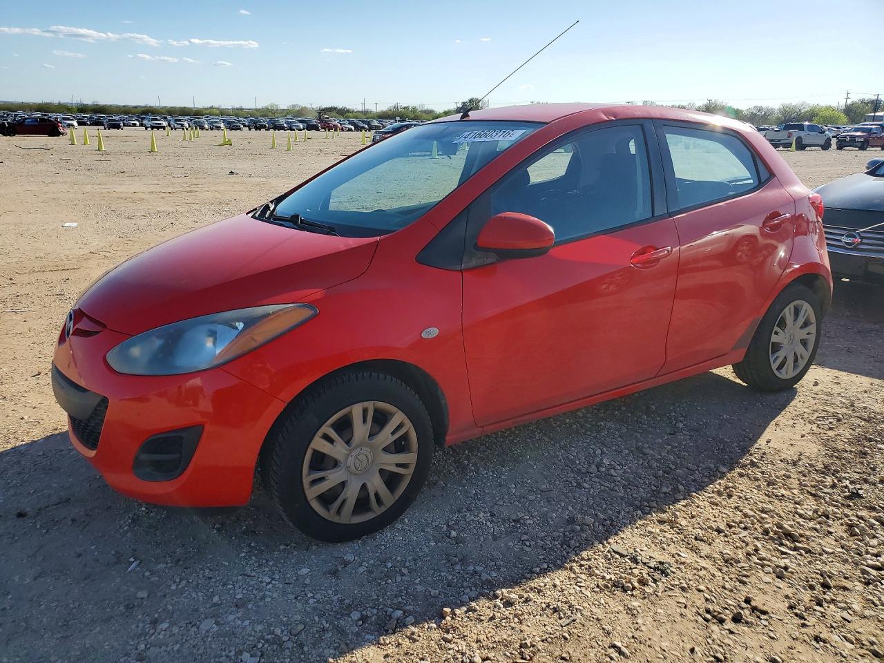 2013 MAZDA 2 VIN JM1DE1KY5D0170825 photo 1