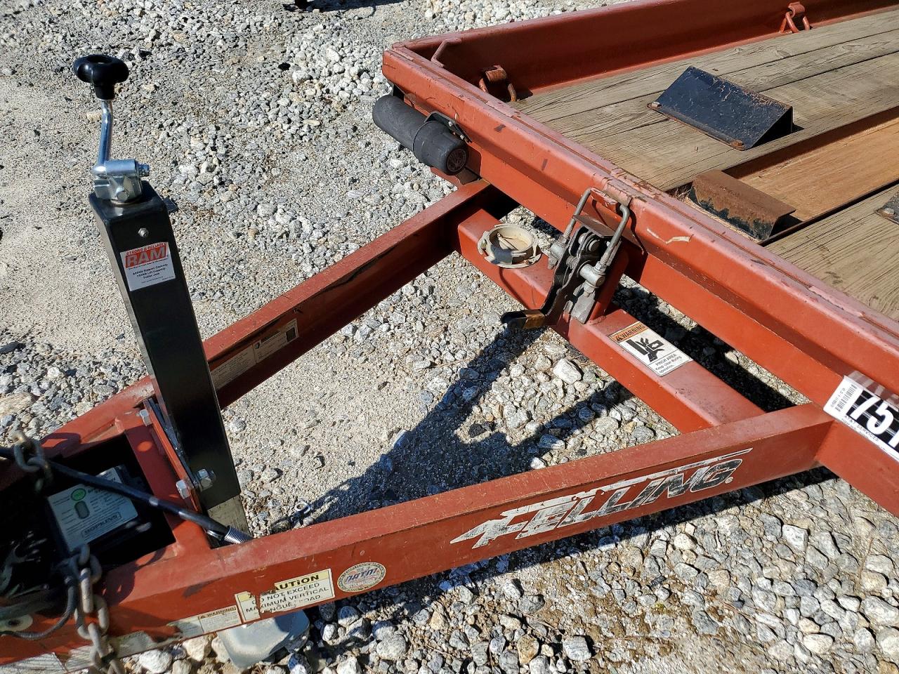 2015 FELLING Trailer VIN 5FTEE1818F1003909 photo 9