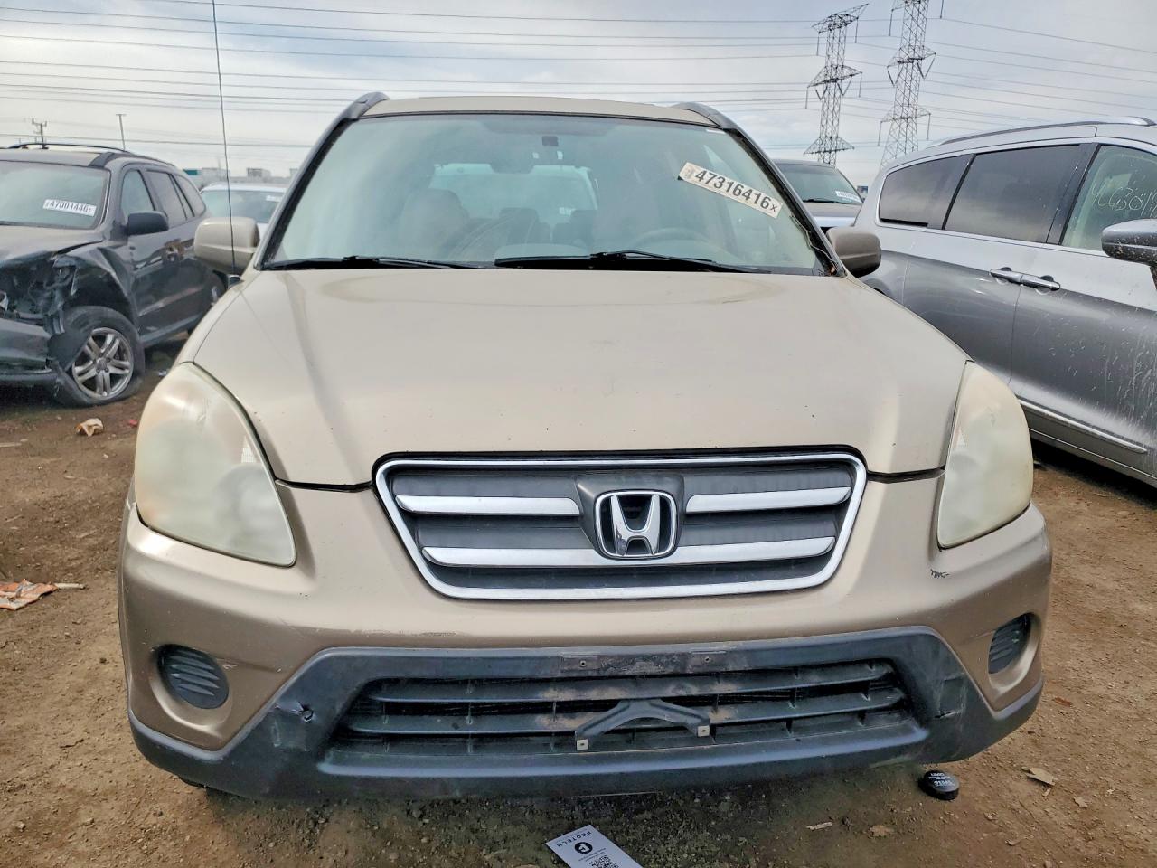 2006 Honda Crv VIN JHLRD78996C024413 photo 5