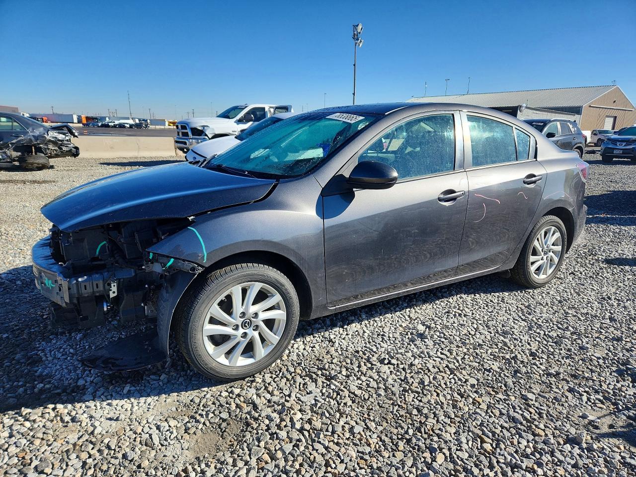 2013 Mazda 3 VIN JM1BL1V74D1825115 photo 1