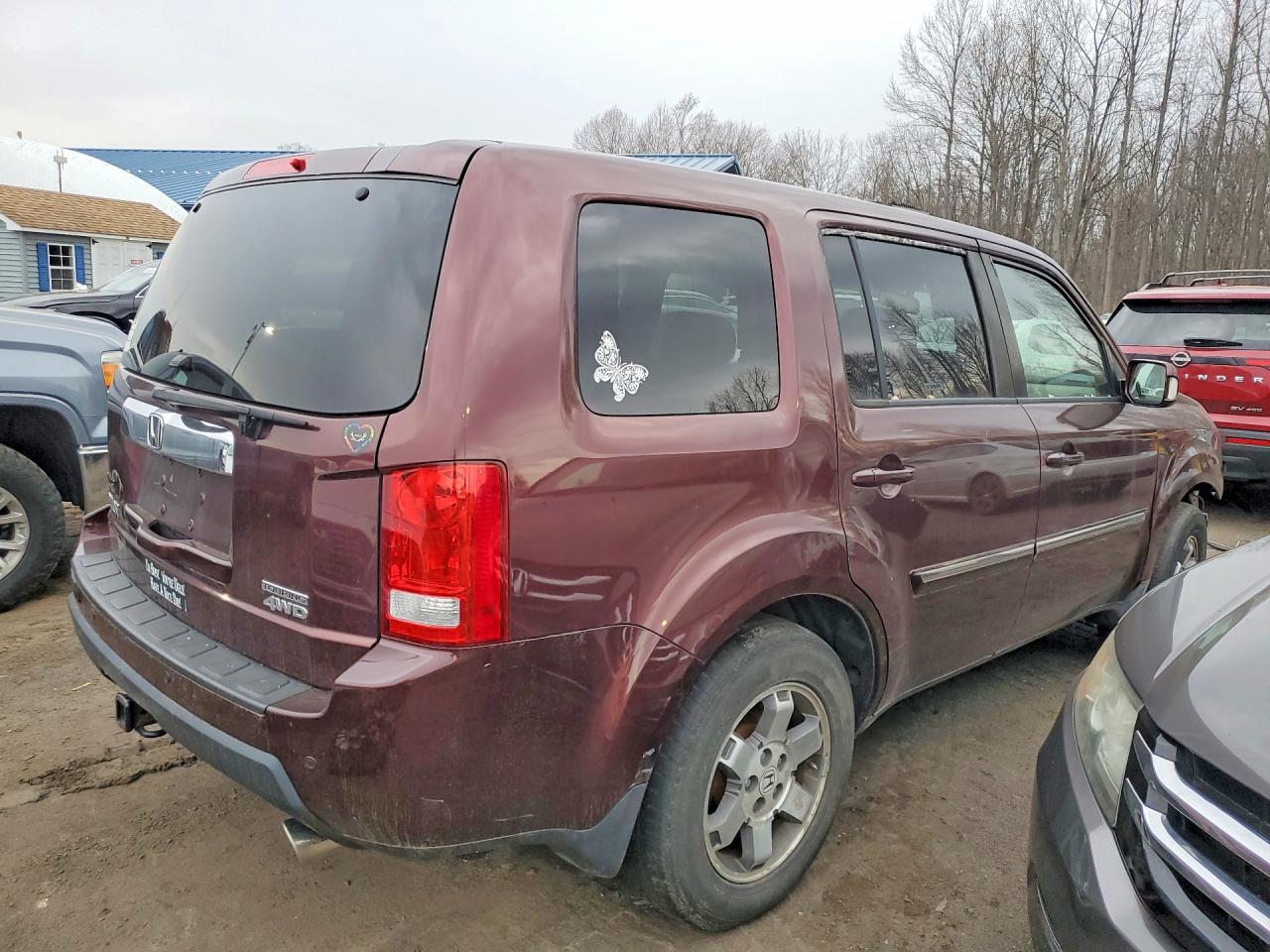 2010 Honda Pilot VIN 5FNYF4H80AB026510 photo 3