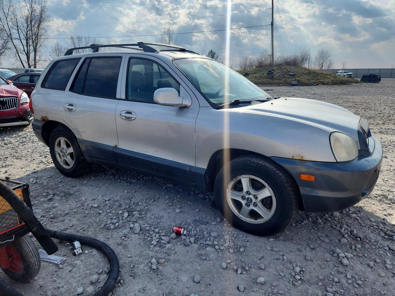 2003 Hyundai Santa fe VIN KM8SC73D23U511645 photo 4