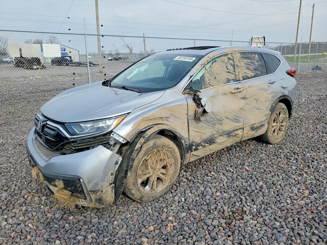 2020 Honda Crv VIN 2HKRW2H8XLH697440 photo 1