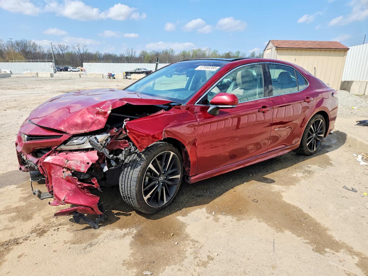 2018 Toyota Camry VIN 4T1BZ1HK2JU500290 photo 1