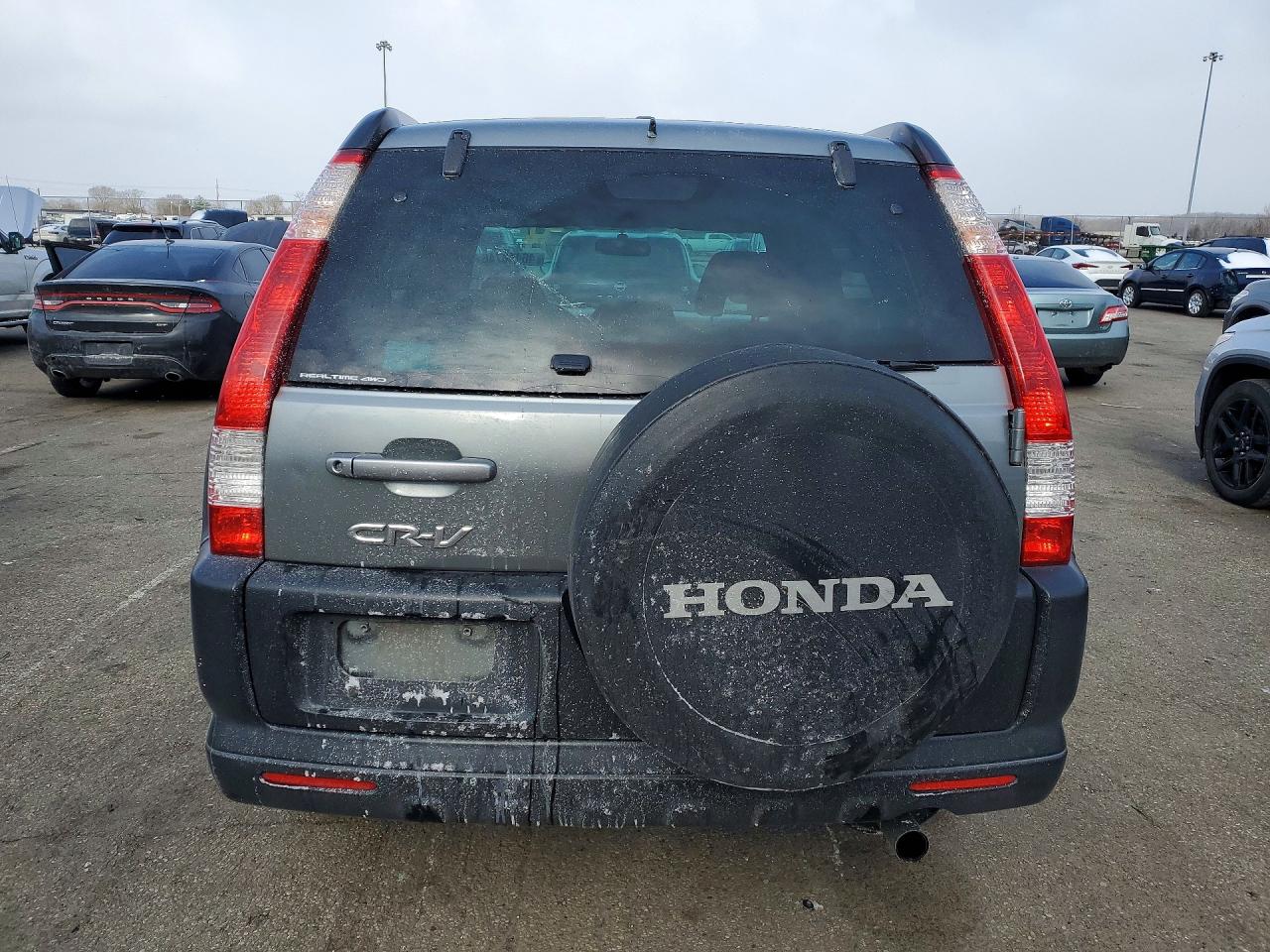 2006 Honda Crv VIN SHSRD78876U412689 photo 6