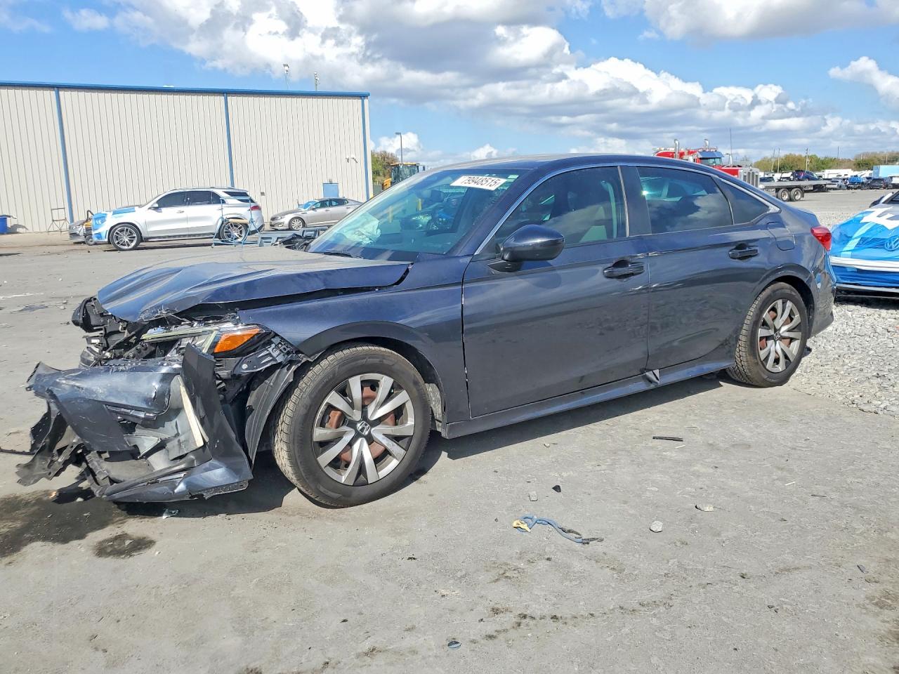 2022 Honda Civic VIN 2HGFE2F26NH507070 photo 1