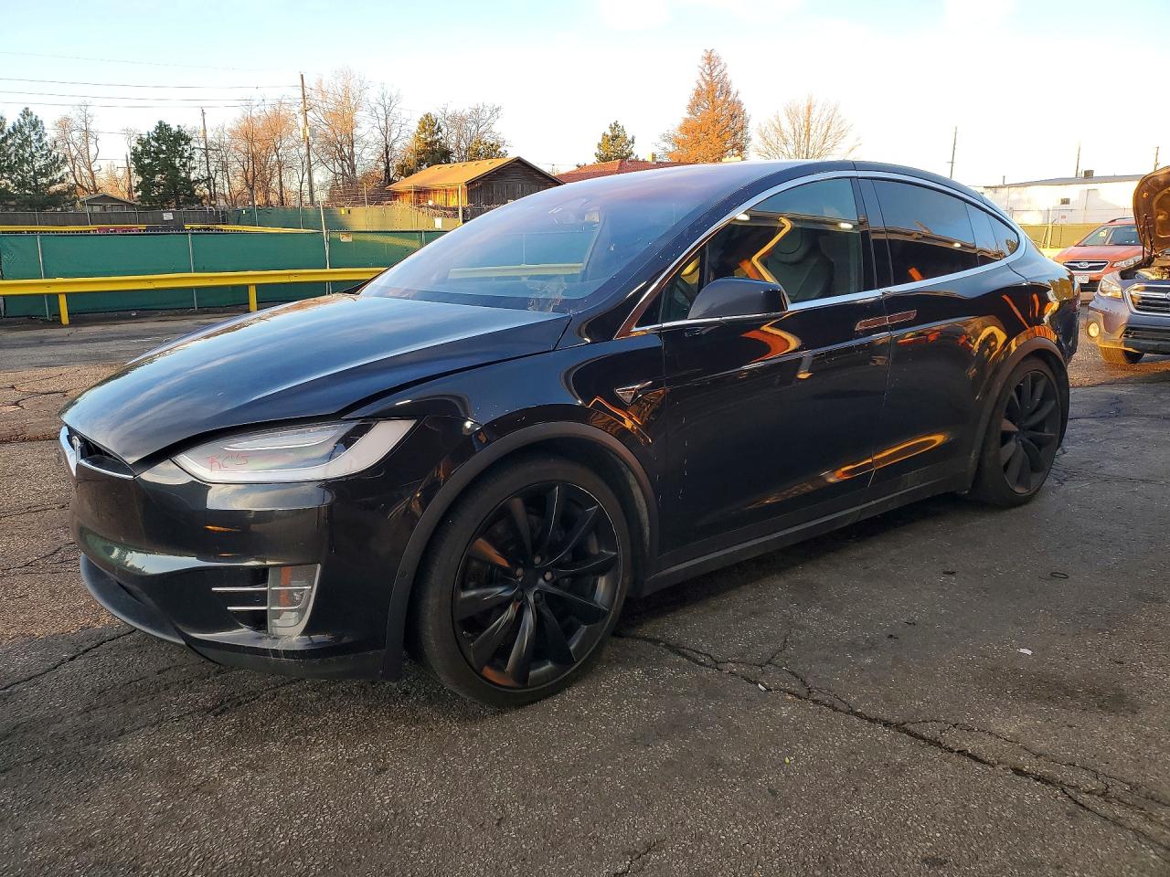 2017 Tesla Model x VIN 5YJXCBE29HF060691 photo 1