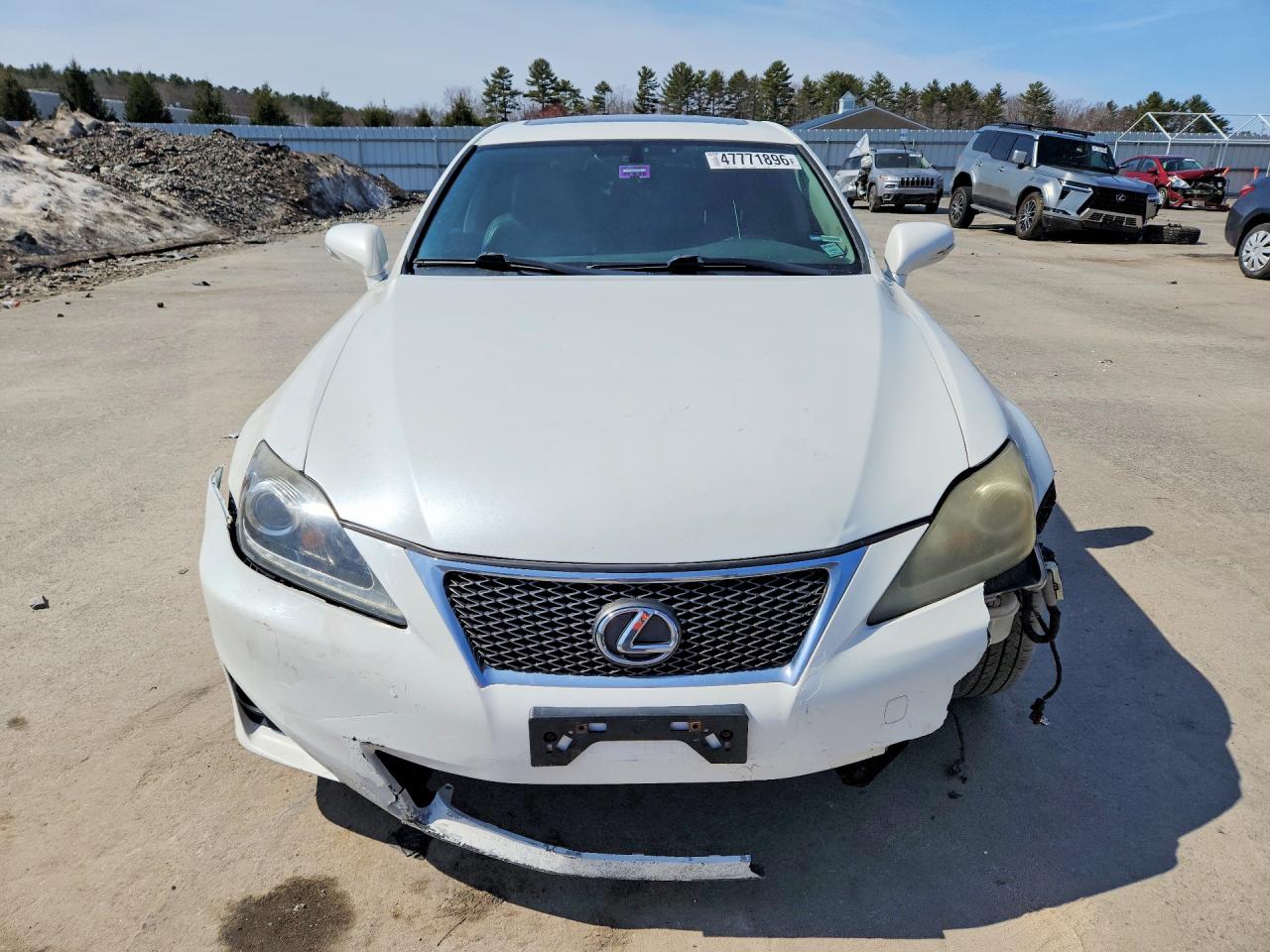 2012 Lexus Is VIN JTHCF5C2XC5060511 photo 5