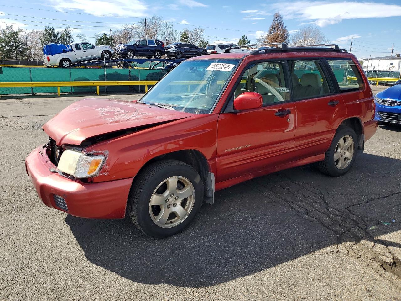 2002 SUBARU Forester VIN JF1SF65682H716307 photo 1