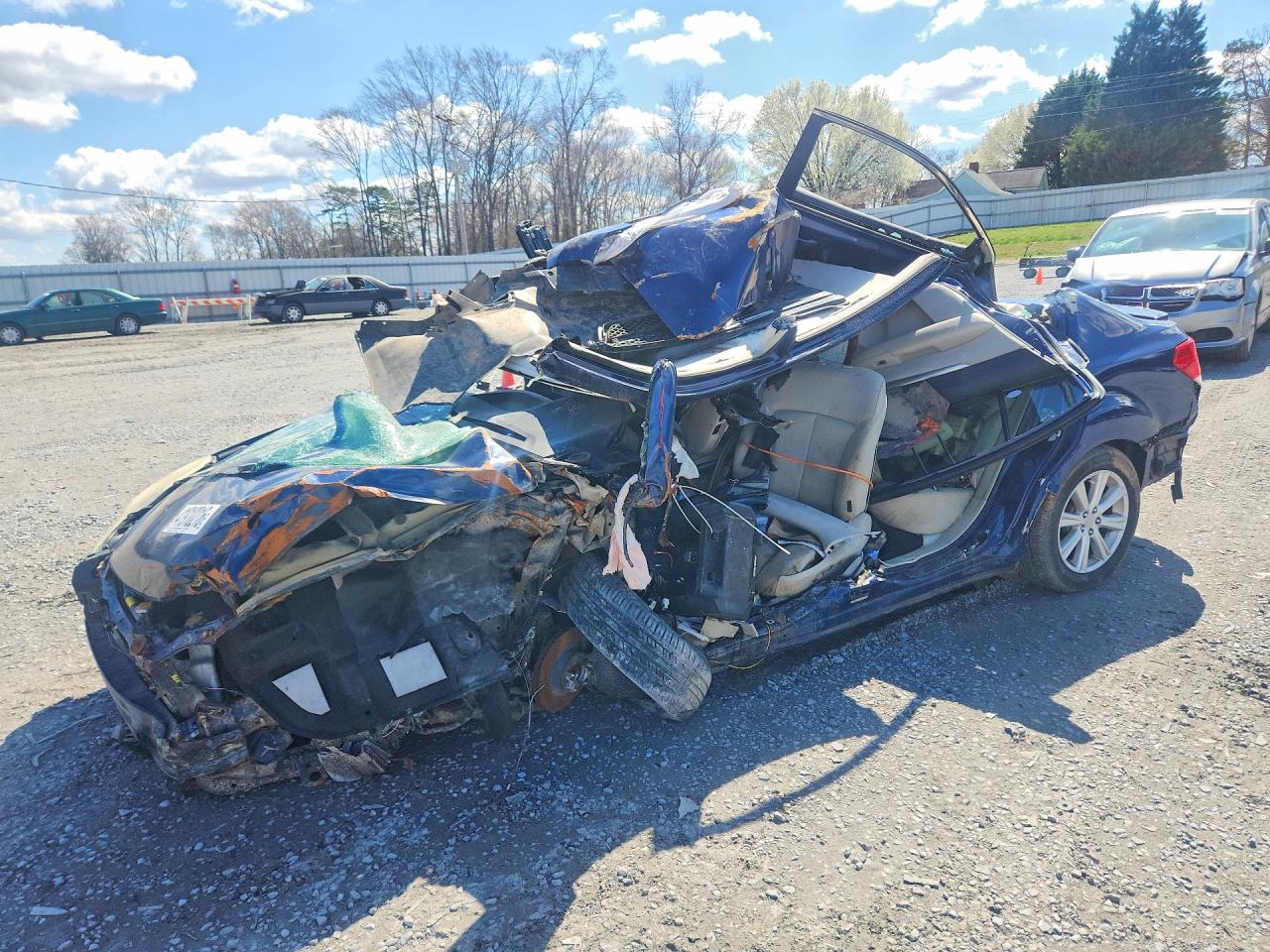 2010 Subaru LEGACY VIN 4S3BMBH60A3220322 photo 1