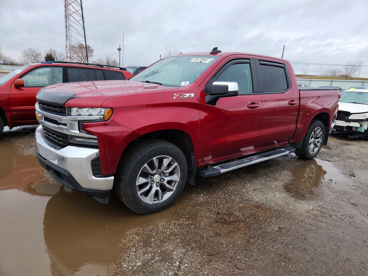 2020 Chevrolet Silverado VIN 1GCUYDET8LZ322471 photo 1