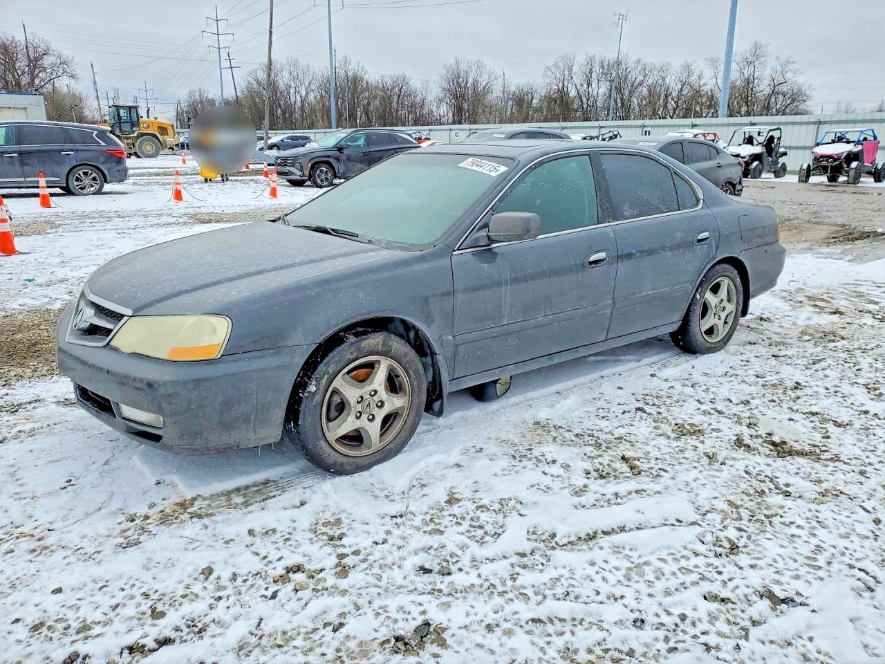 2003 Acura Tl VIN 19UUA56663A007302 photo 1