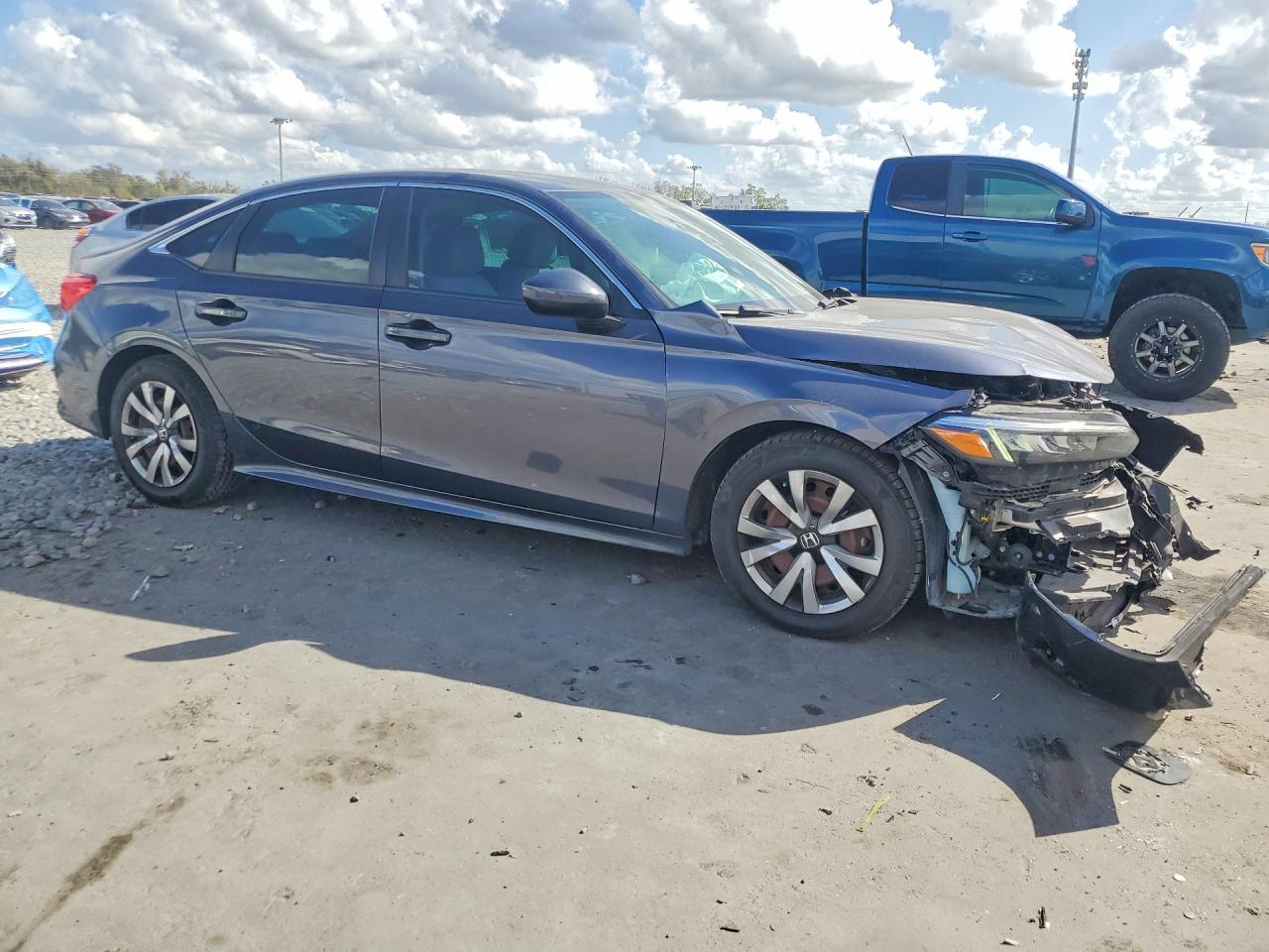 2022 Honda Civic VIN 2HGFE2F26NH507070 photo 4