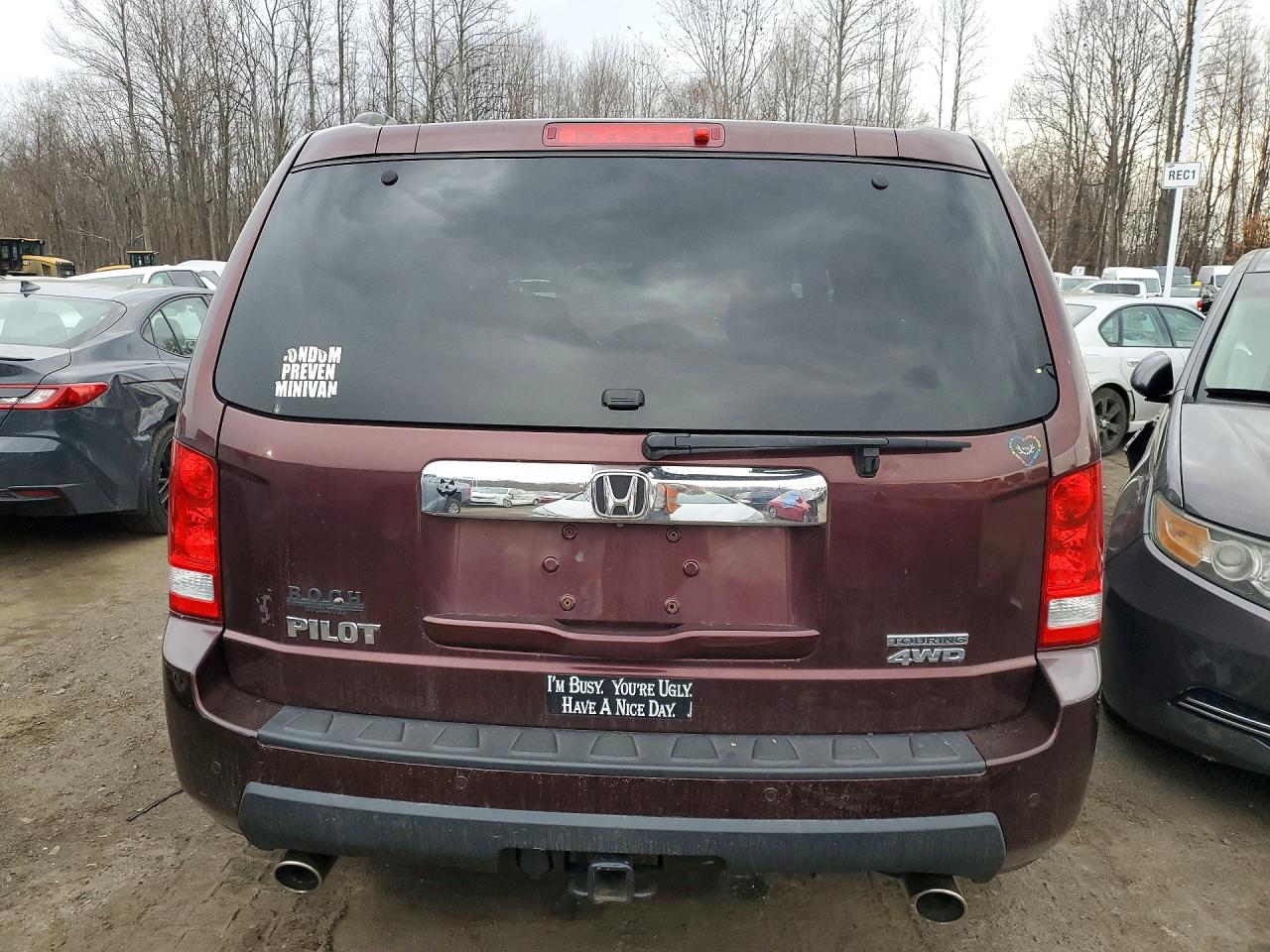 2010 Honda Pilot VIN 5FNYF4H80AB026510 photo 6
