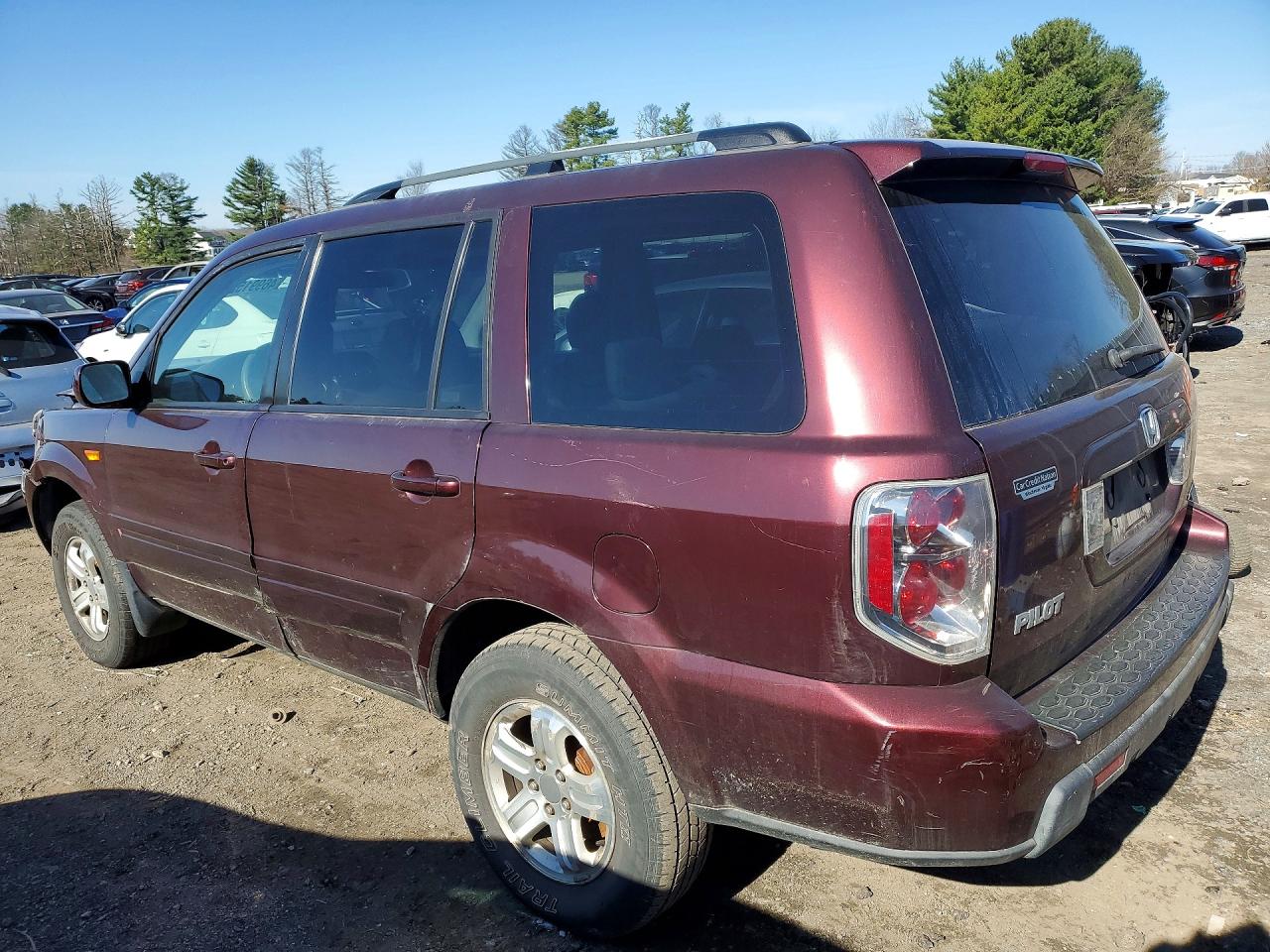 2008 HONDA Pilot VIN 5FNYF182X8B006043 photo 2