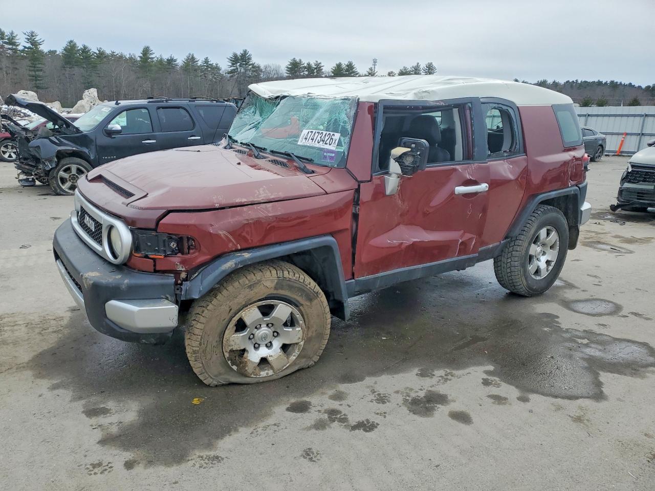 2008 Toyota Fj cruiser VIN JTEBU11FX8K017423 photo 1