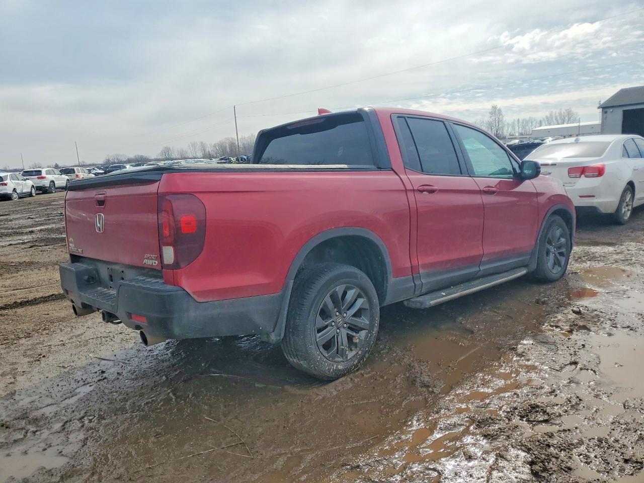 2022 HONDA Ridgeline VIN 5FPYK3F1XNB011974 photo 3