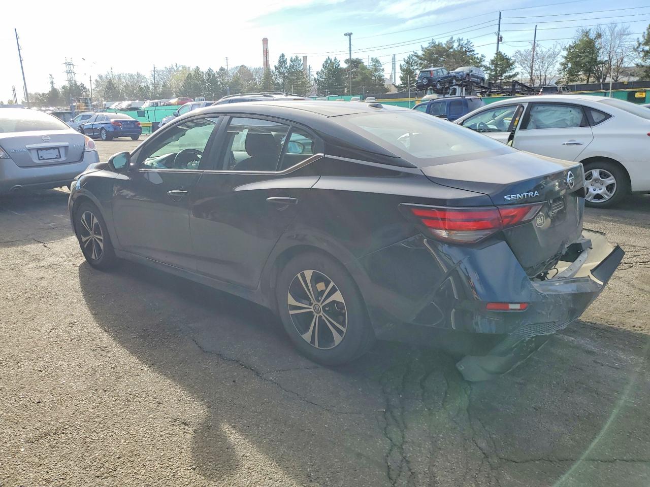 2022 NISSAN Sentra sv VIN 3N1AB8CV5NY203082 photo 2