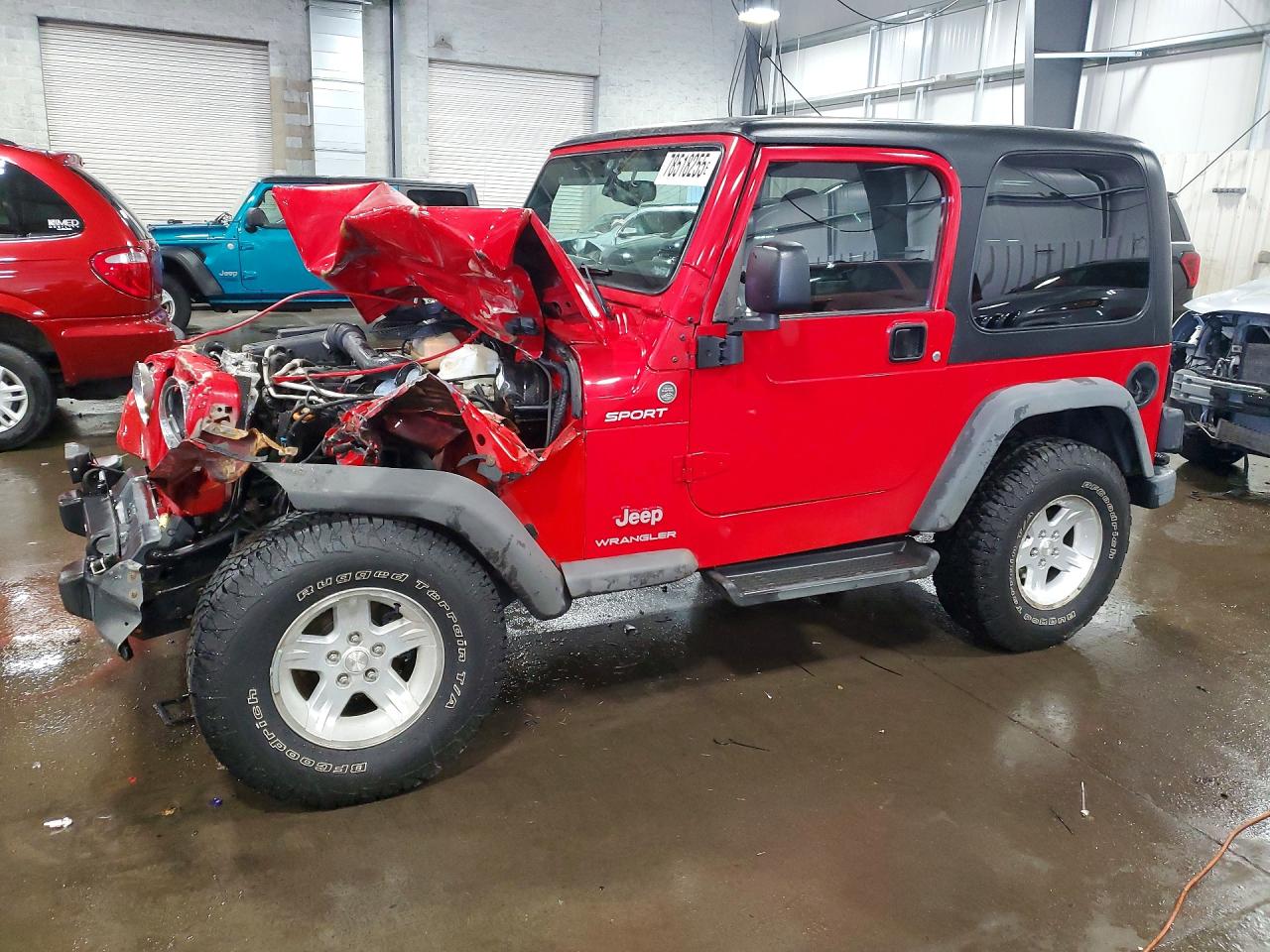 2006 Jeep Wrangler / VIN 1J4FA49SX6P718636 photo 1