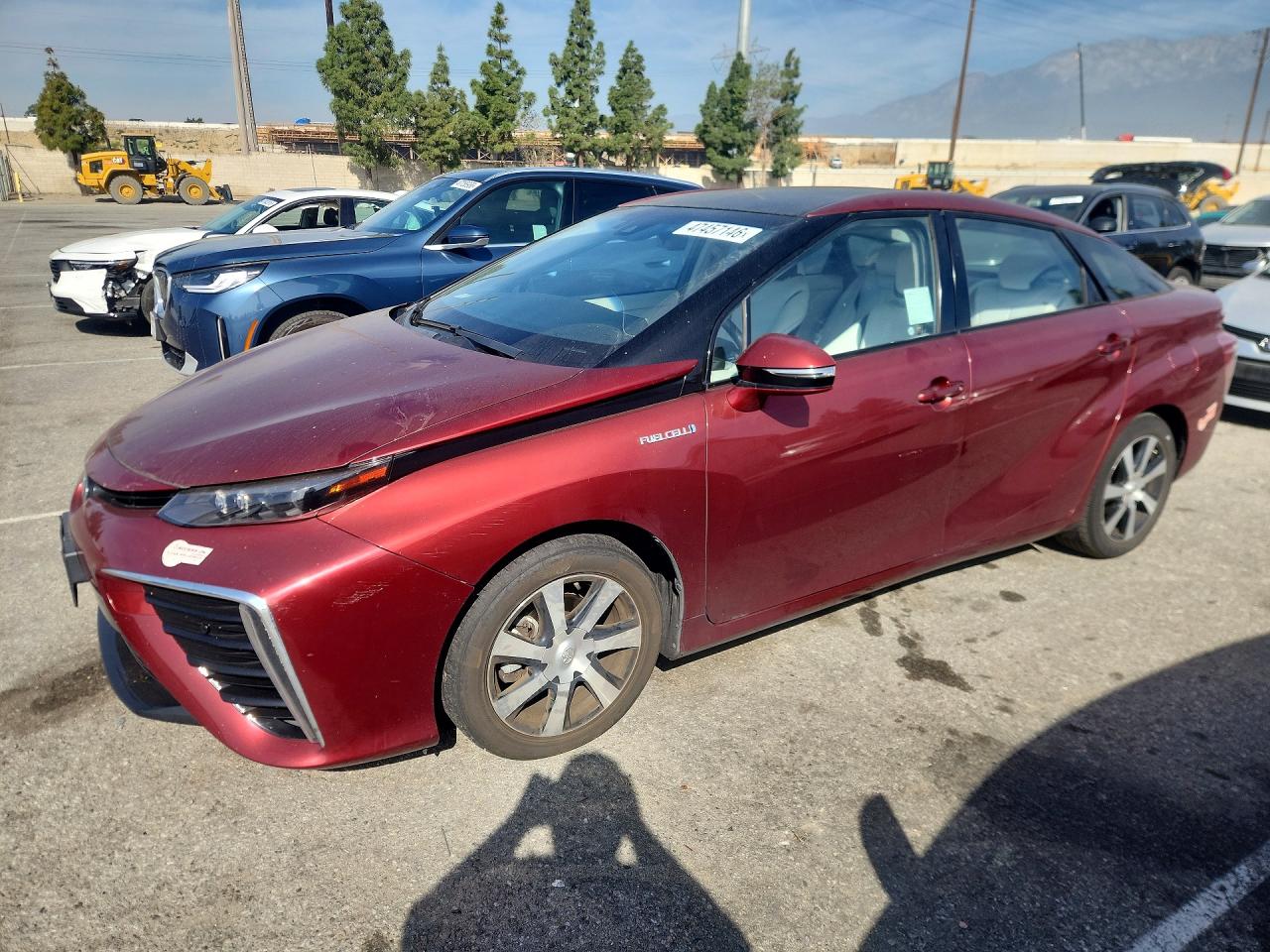 2019 Toyota Mirai VIN JTDBVRBD6KA007241 photo 1