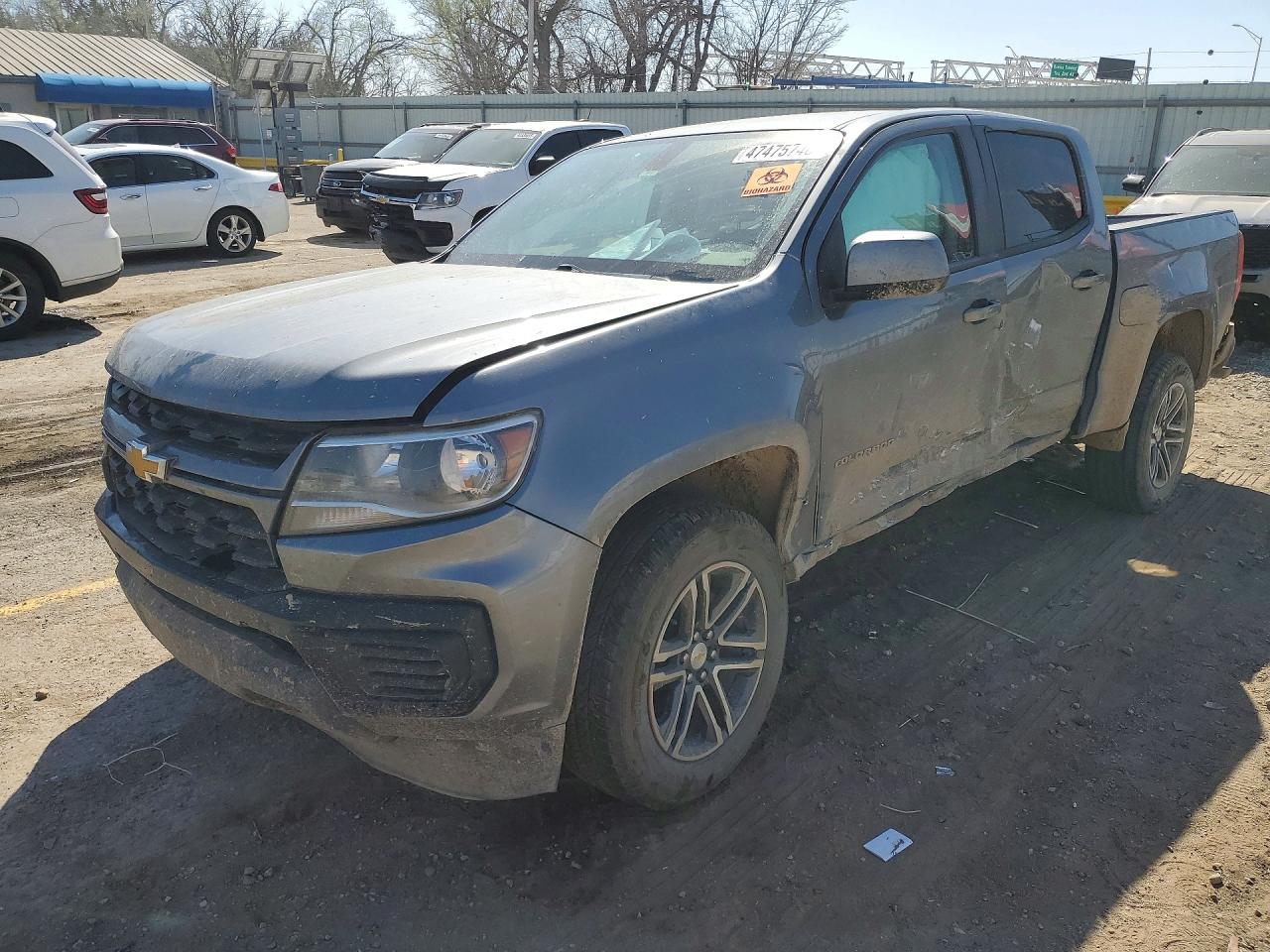 2021 CHEV Colorado VIN 1GCGSBEA1M1104843 photo 1