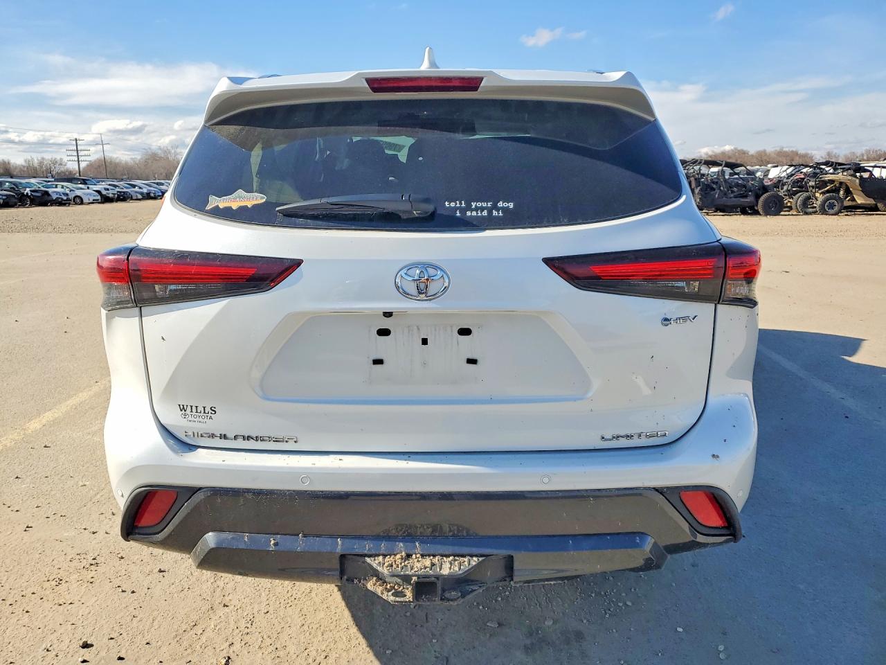 2025 Toyota Highlander hybrid VIN 5TDXBRCH7SS671888 photo 6