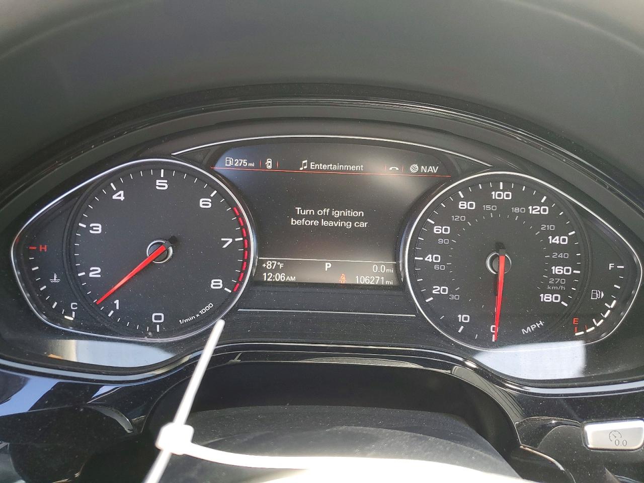 2014 AUDI A8 VIN WAURGAFD7EN008753 photo 9