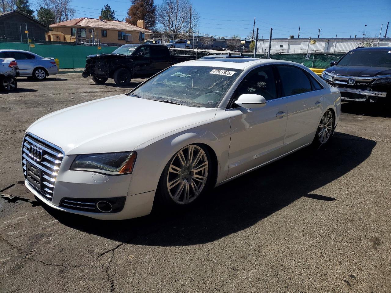 2014 AUDI A8 VIN WAURGAFD7EN008753 photo 1