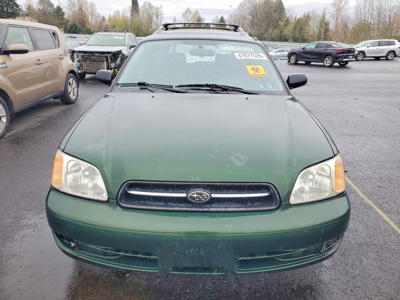 2000 Subaru LEGACY VIN 4S3BH6350Y7301933 photo 5