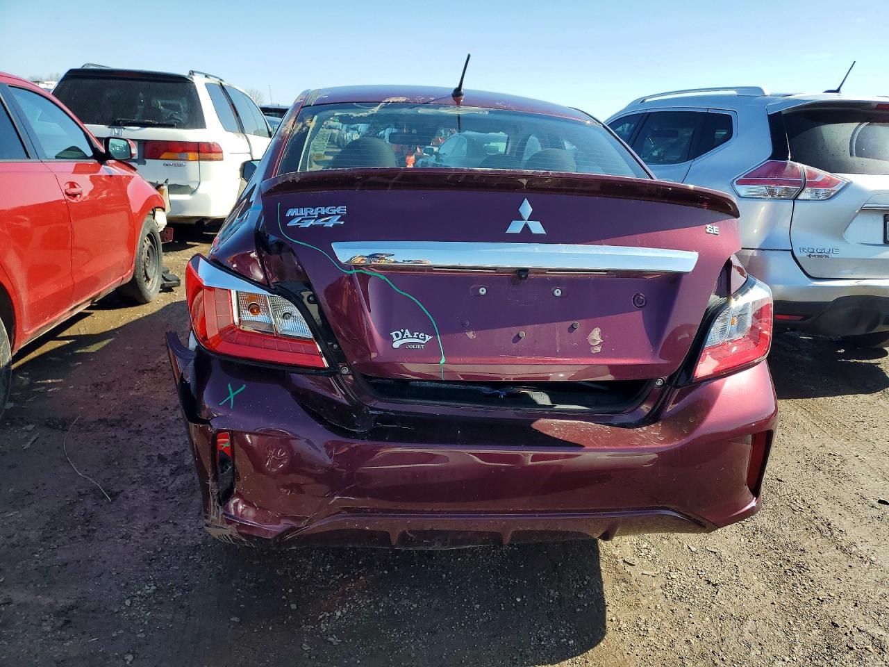 2024 Mitsubishi Mirage VIN ML32FVFJ2RHF05028 photo 6