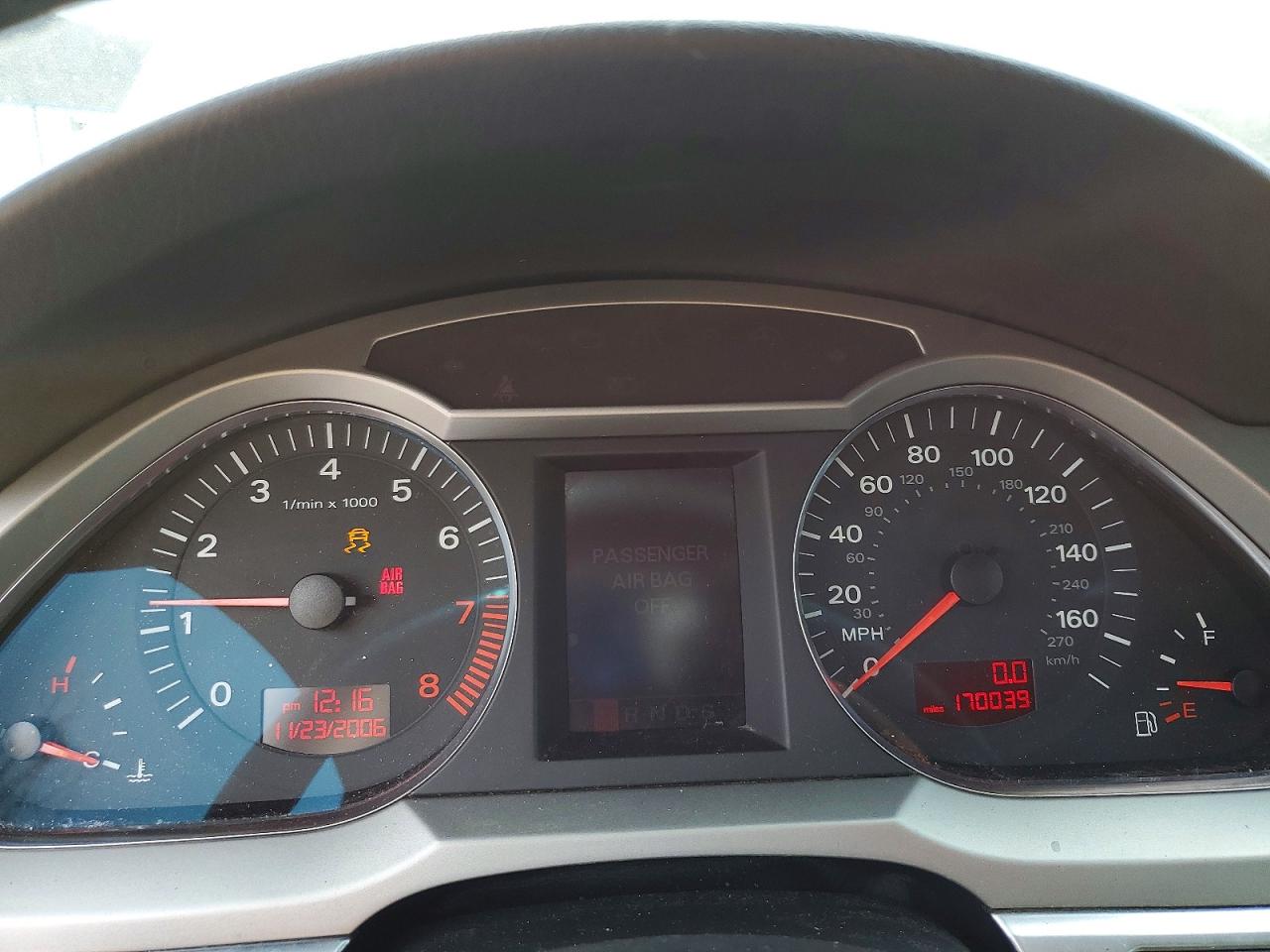 2007 Audi A6 VIN WAUDH74F07N138374 photo 9