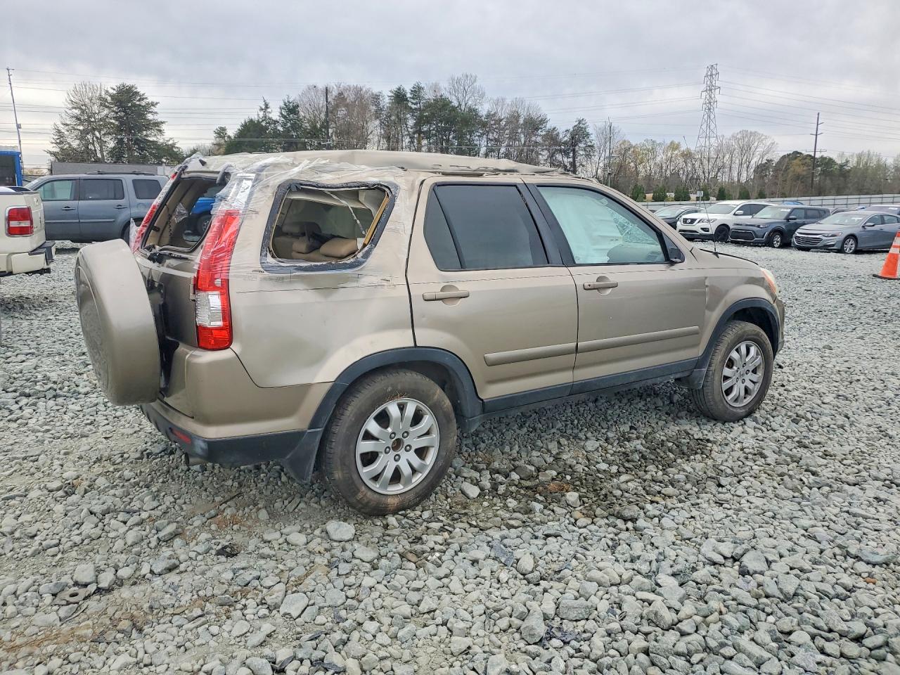 2006 Honda Crv VIN SHSRD78956U424882 photo 3