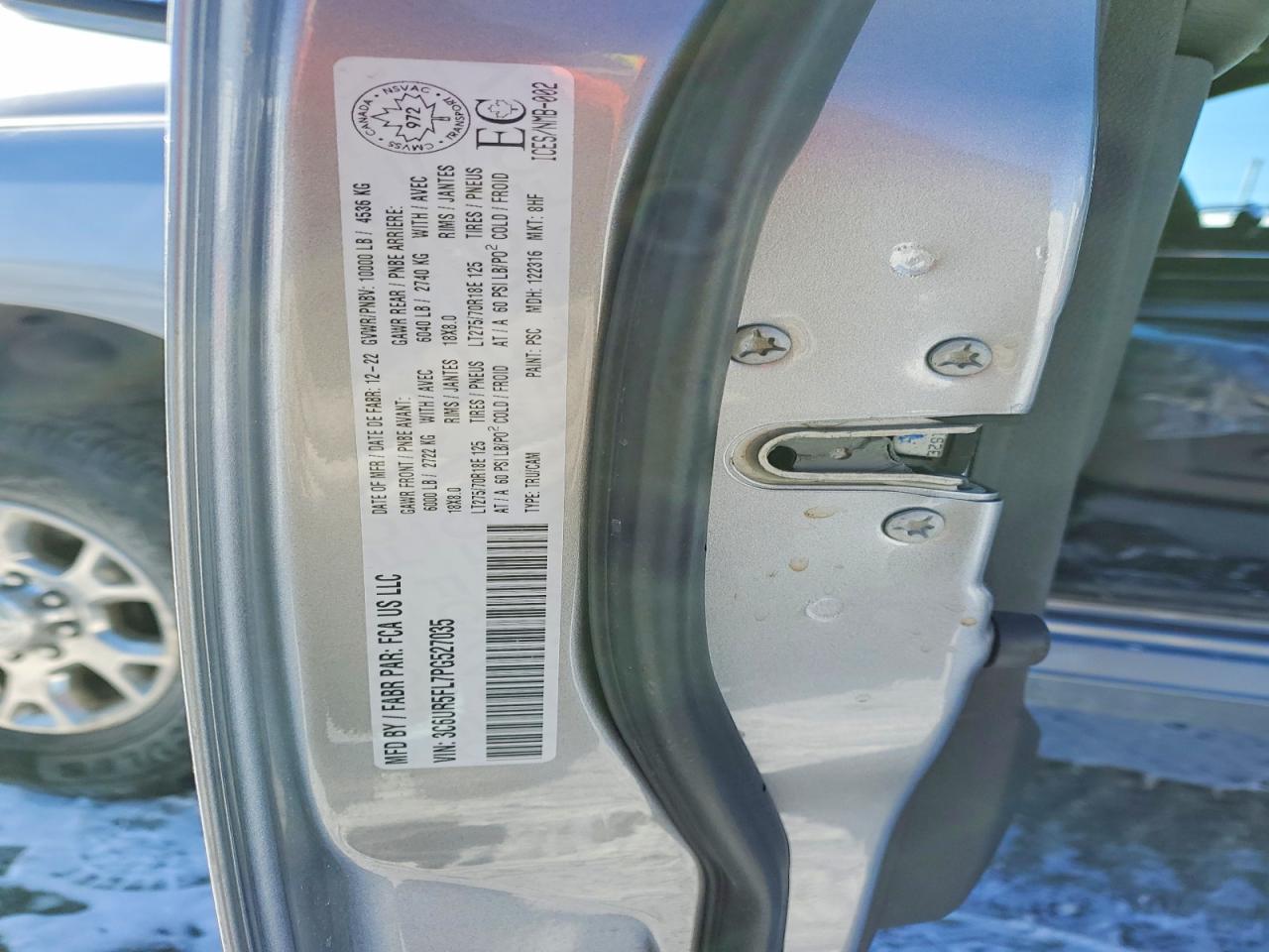 2023 RAM 2500 VIN 3C6UR5FL7PG527035 photo 10