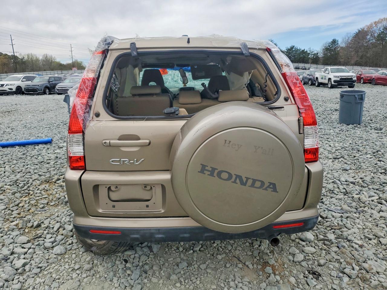 2006 Honda Crv VIN SHSRD78956U424882 photo 6