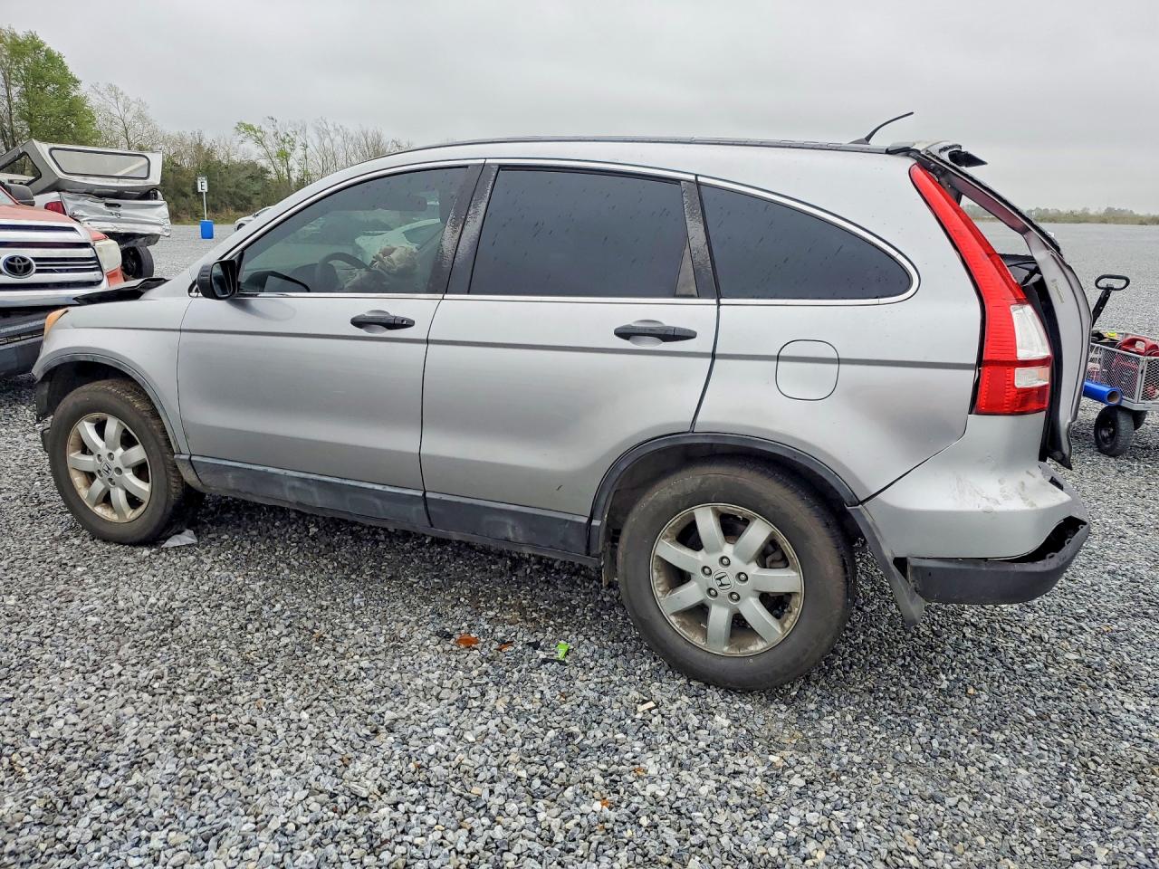 2007 Honda Crv VIN JHLRE38507C082771 photo 2