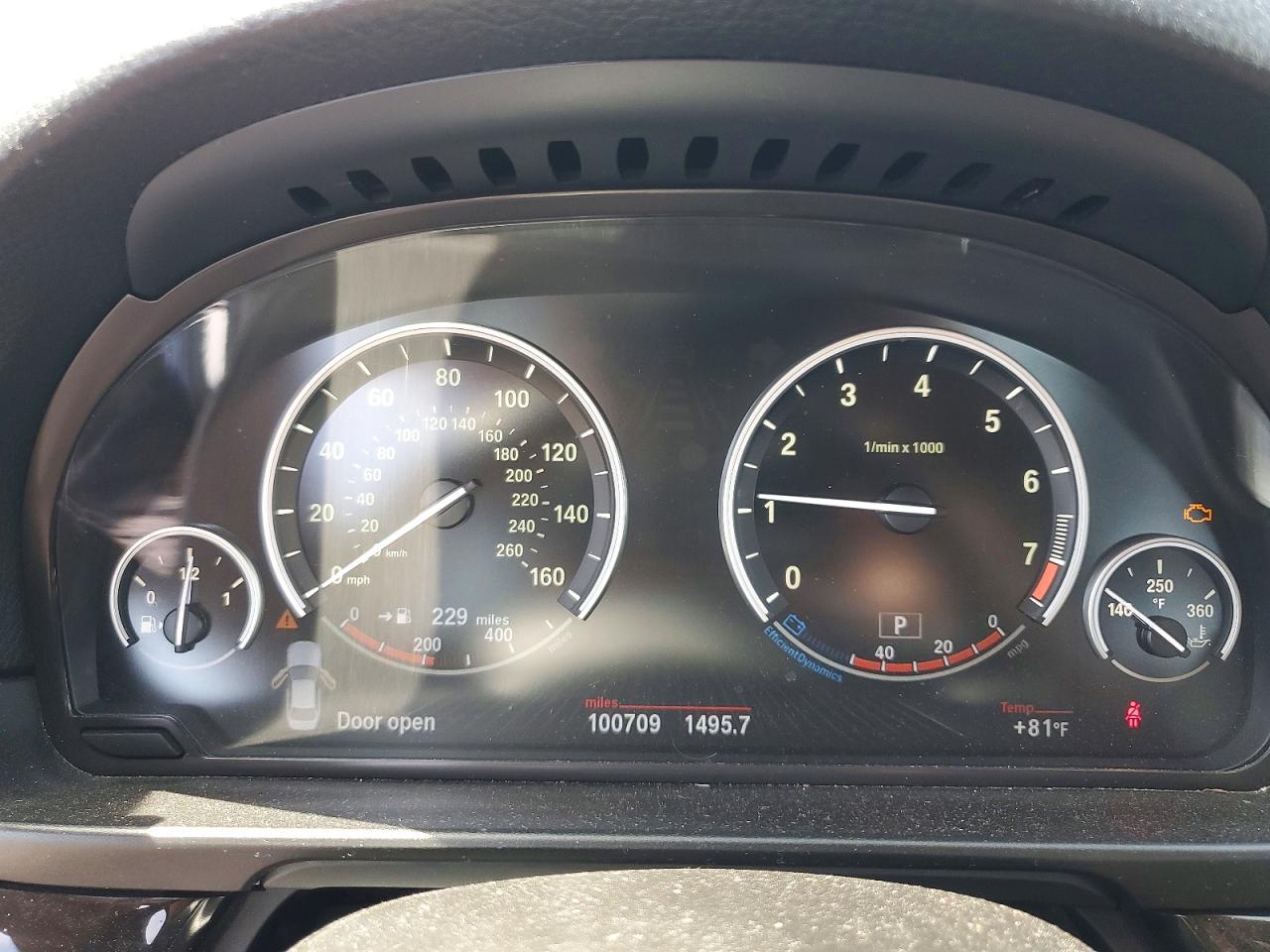 2013 BMW 5 series VIN WBAXH5C53DDW15830 photo 9
